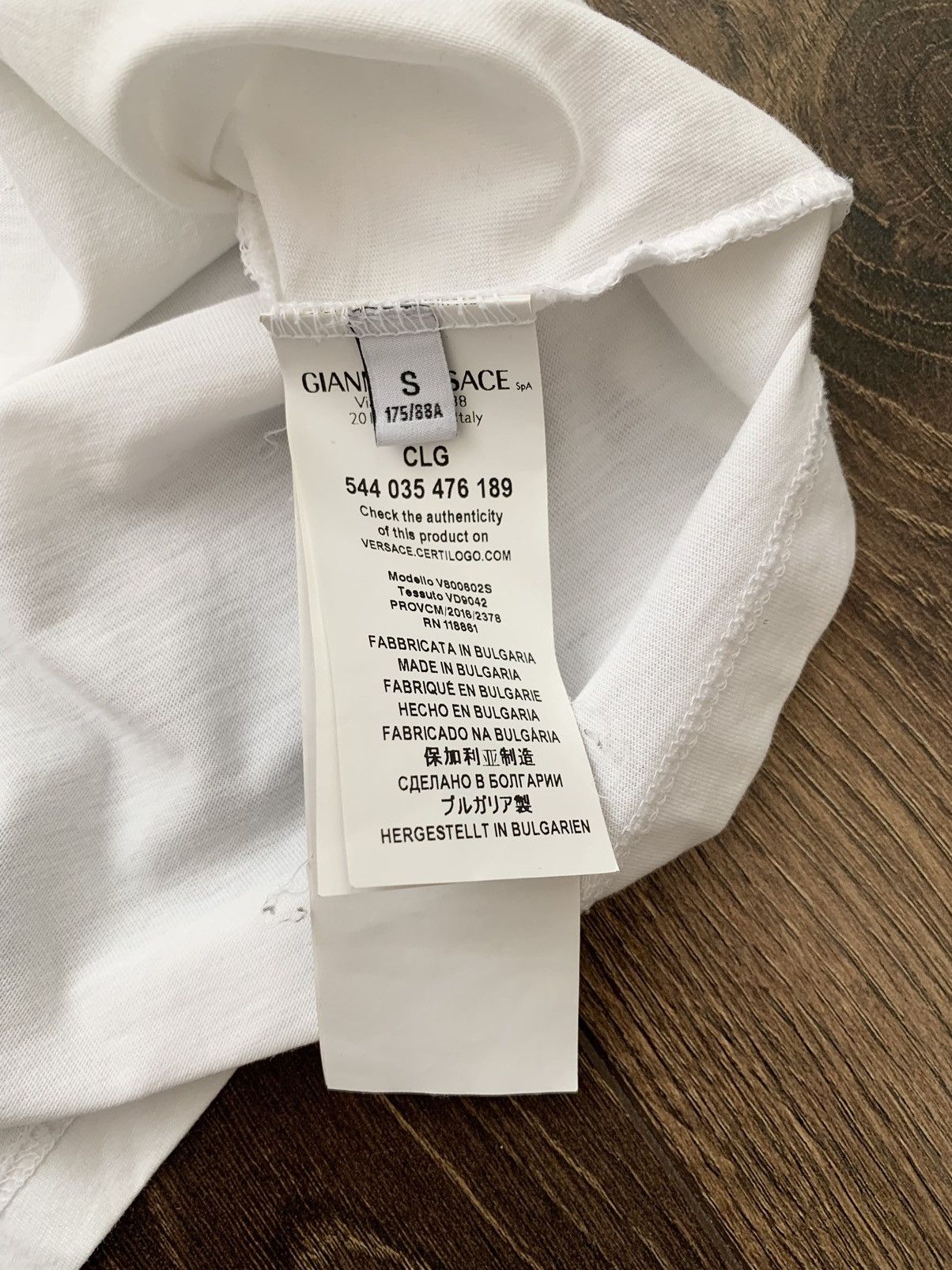 Versace Versace Collection Medusa Logo Print T-Shirt Gianni Versace Size US S / EU 44-46 / 1 - 11 Thumbnail
