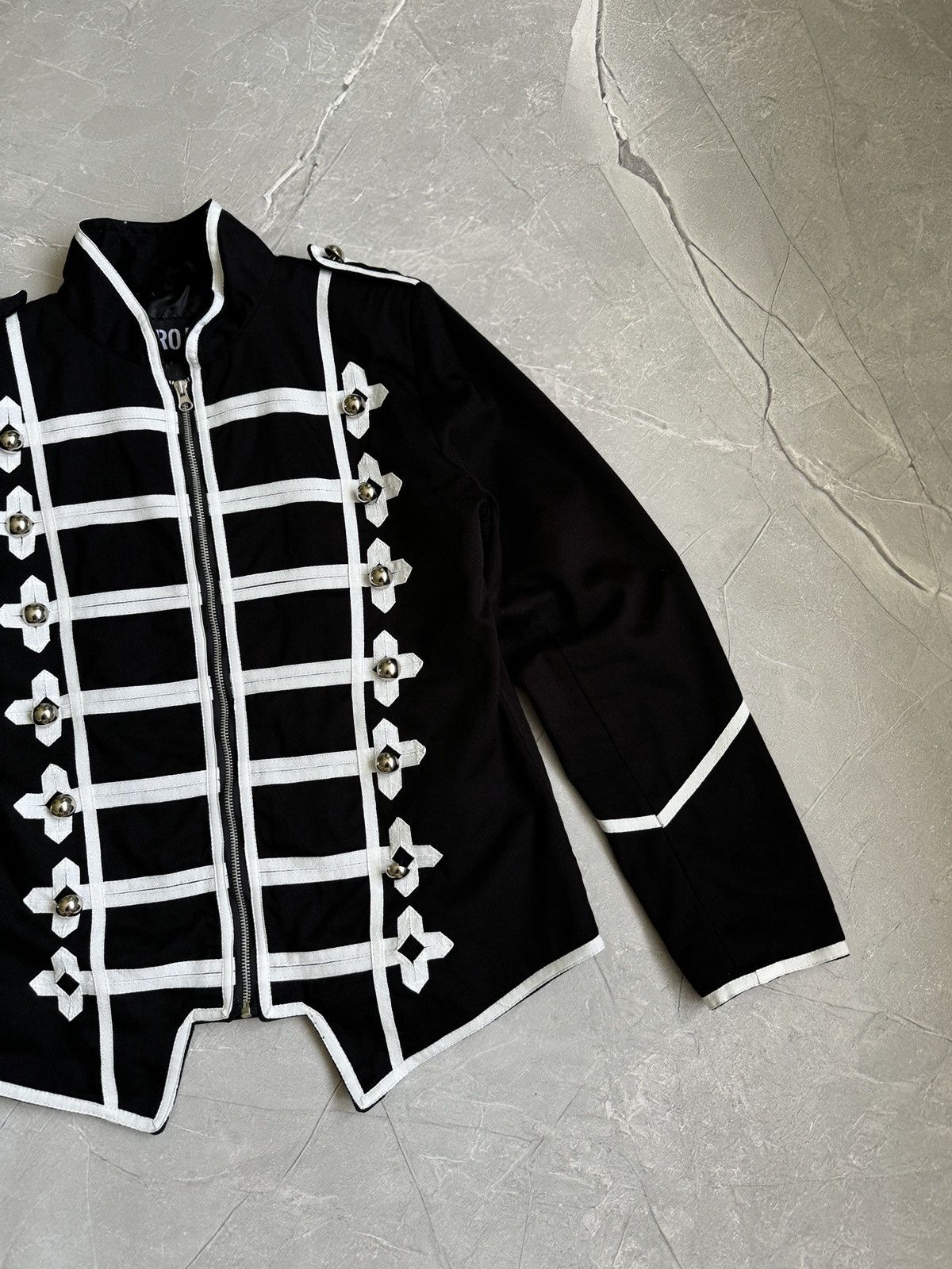 Hysteric Glamour 00s Napoleon Military Hussar Jacket PPFM Balmain Style Y2K Size US XL / EU 56 / 4 - 7 Thumbnail
