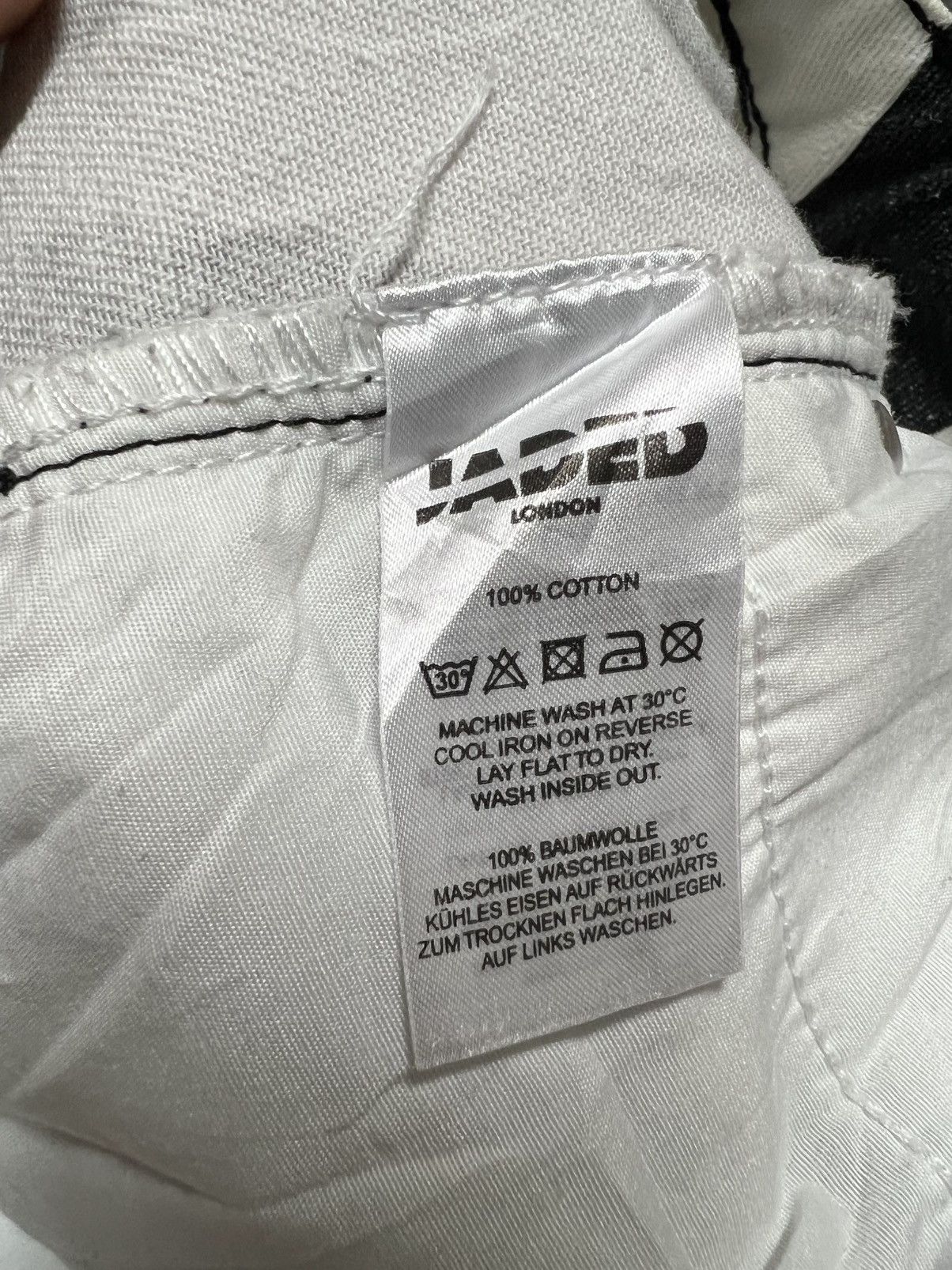 Jaded London 🔥HOT DROPS🔥 Jaded London Check Mate Relaxed Jeans Size US 32 / EU 48 - 8 Thumbnail