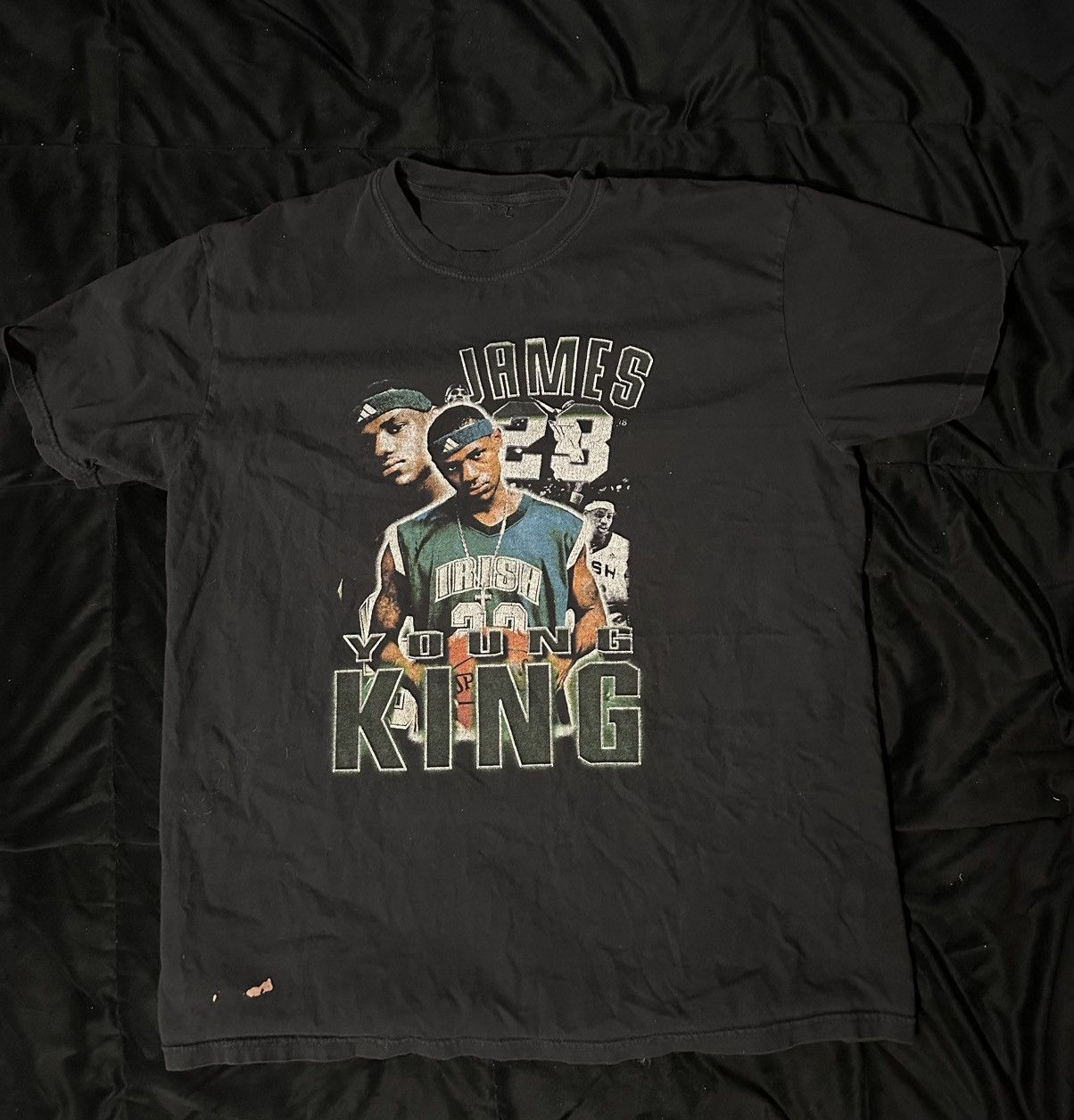 NBA × Vintage Vintage High School LeBron T-Shirt Size US XL / EU 56 / 4 - 1 Preview