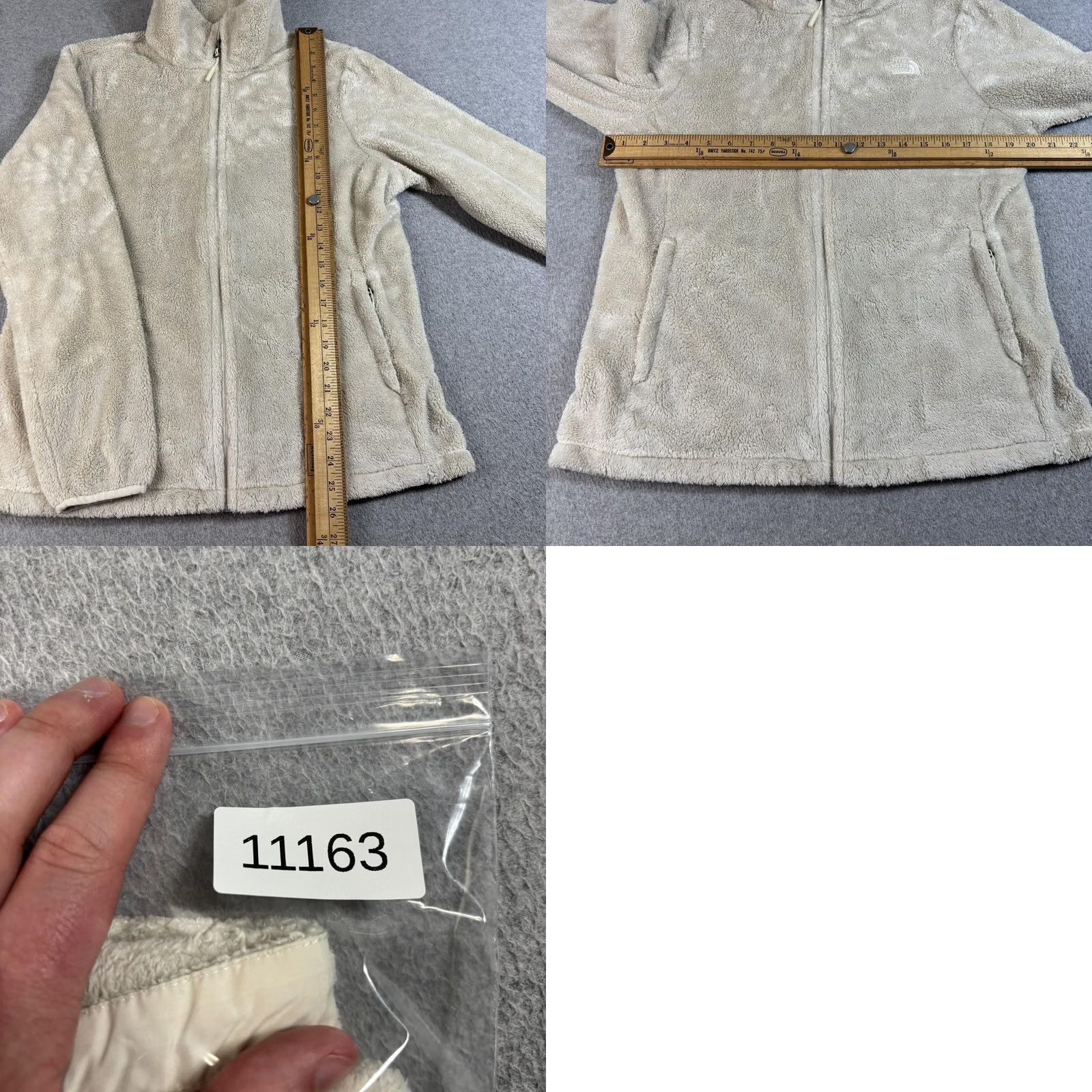 The North Face The North Face Osito Jacket Womens L Beige Fleece Full Zip Outdoor Hiking Size L / US 10 / IT 46 - 8 Thumbnail