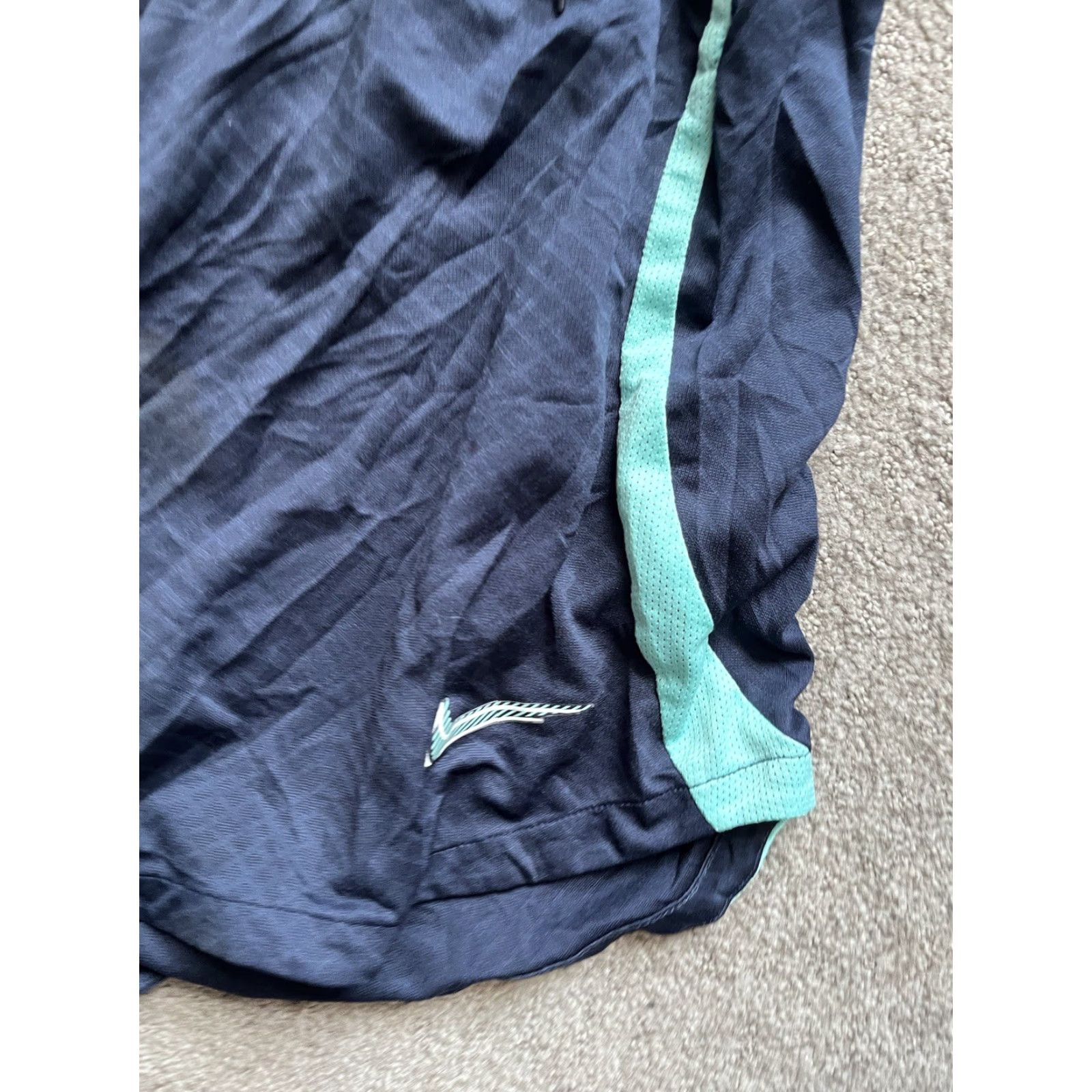 Nike Nike Slim Fit Training Short Women's Navy XL DH9155-452 Move Dri-FIT Cross Training Elastic Waist Drawstring Polyester Sports Athletic Shorts Size 40" / US 18 - 2 Thumbnail
