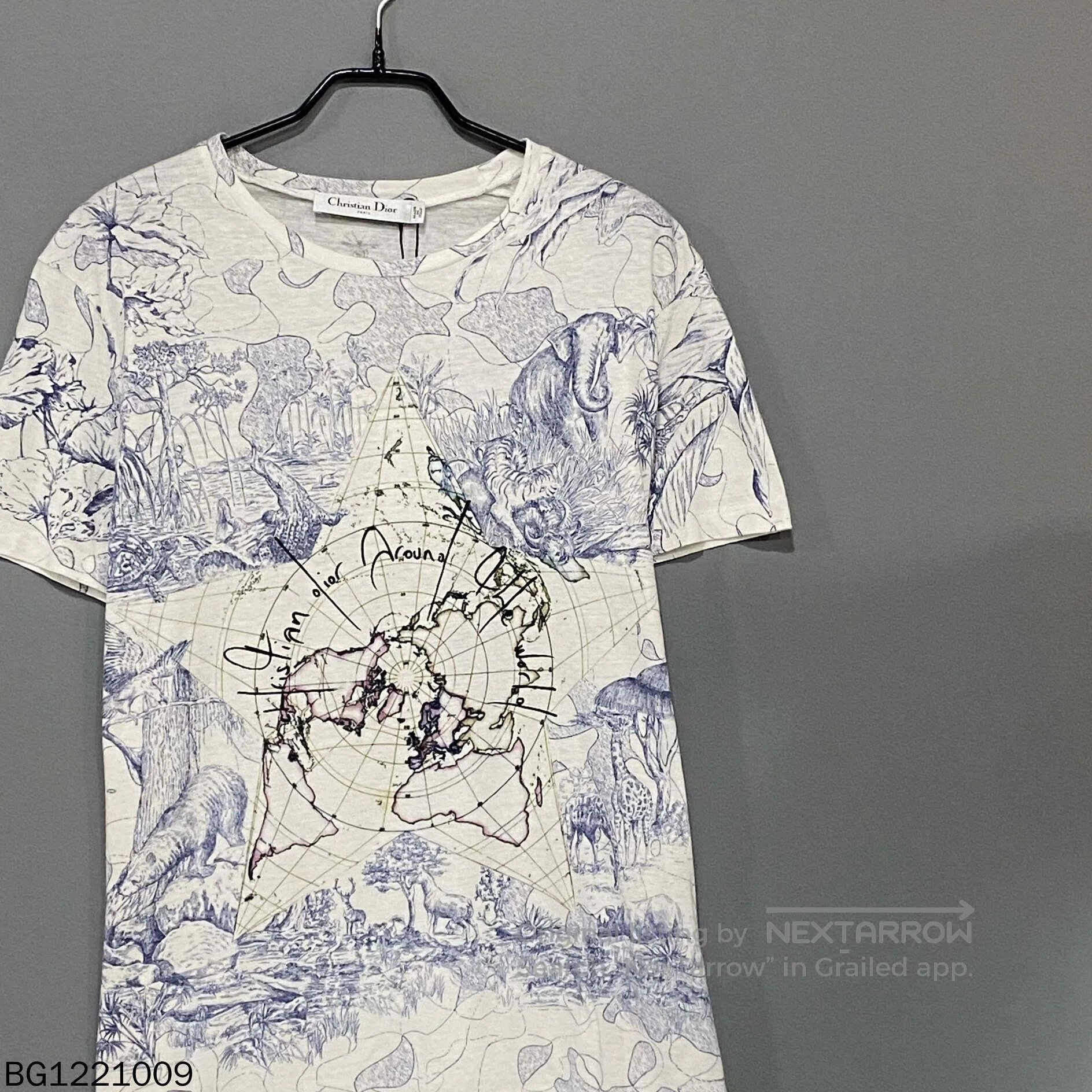 Dior Earth Series Short Sleeve Dior T-Shirt. Size US L / EU 52-54 / 3 - 1 Thumbnail