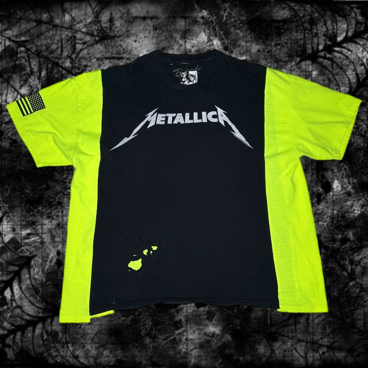 Metallica 1/1 Metallica Split Tee Size US XXL / EU 58 / 5 - 1 Thumbnail