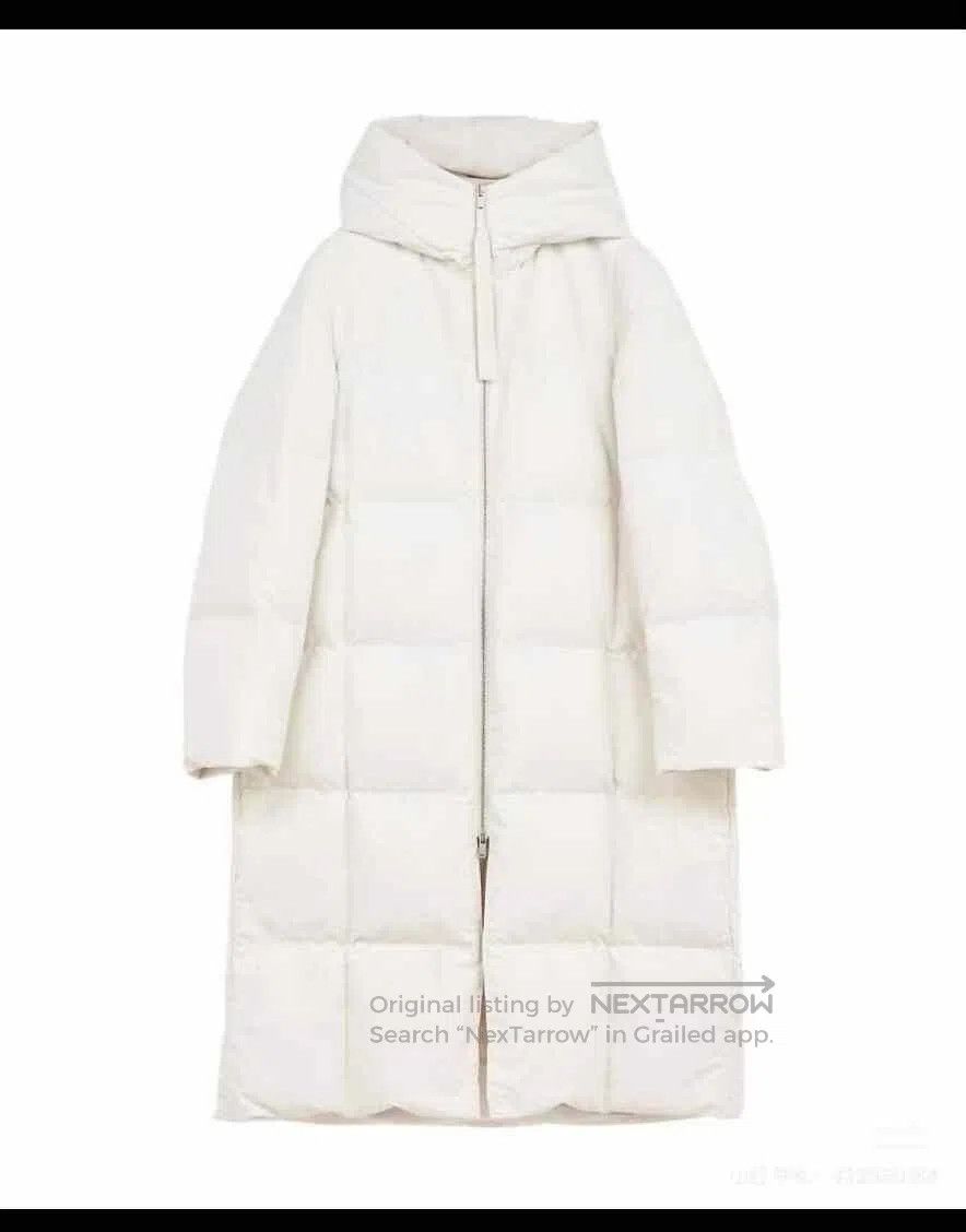Jil Sander JIL SANDER White Down Jacket. Size XS / US 0-2 / IT 36-38 - 8 Thumbnail