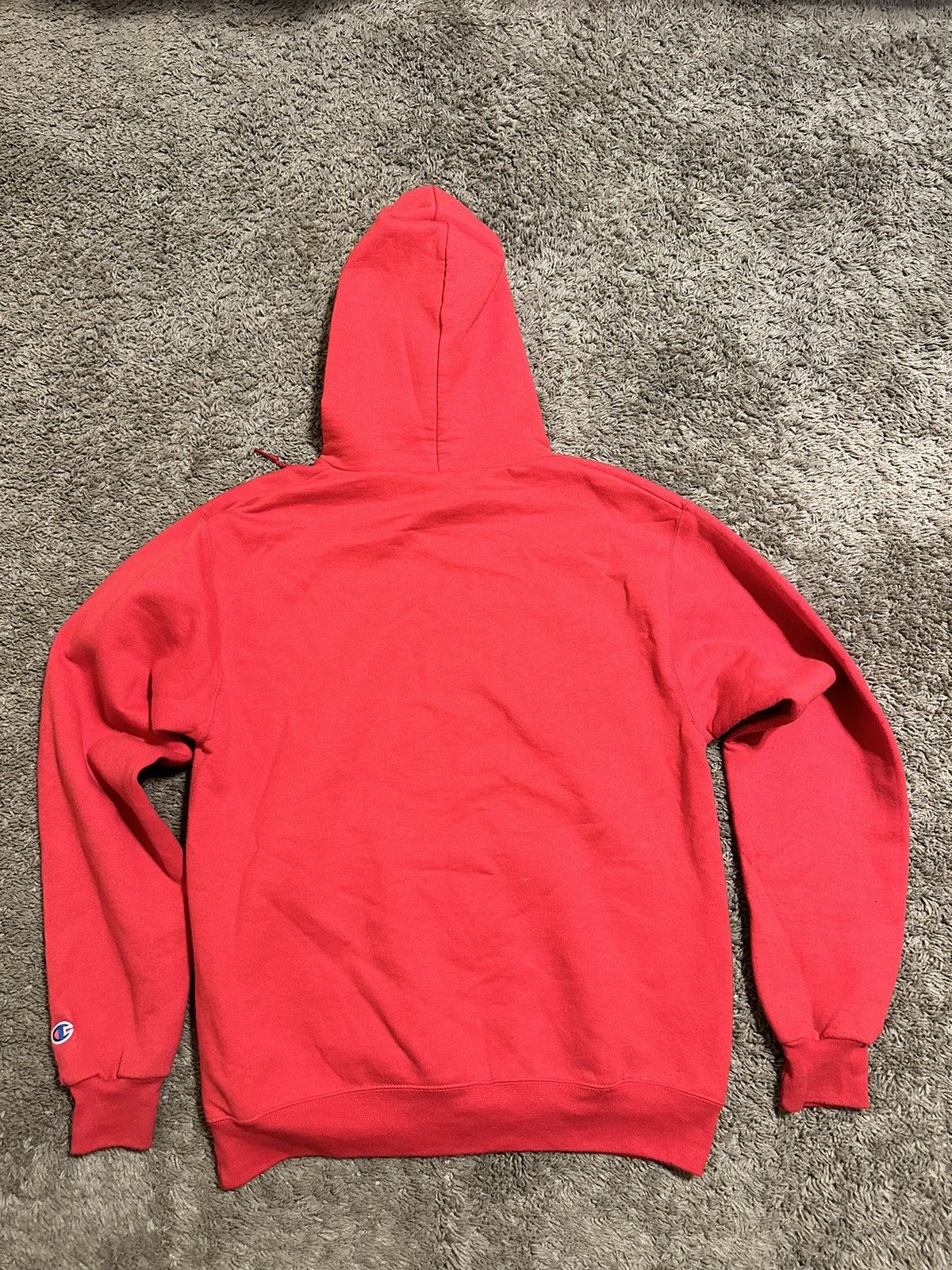 NCAA × Vintage Vintage Champion NCAA SMU Mustangs hoodie 00s size medium Size US M / EU 48-50 / 2 - 6 Thumbnail