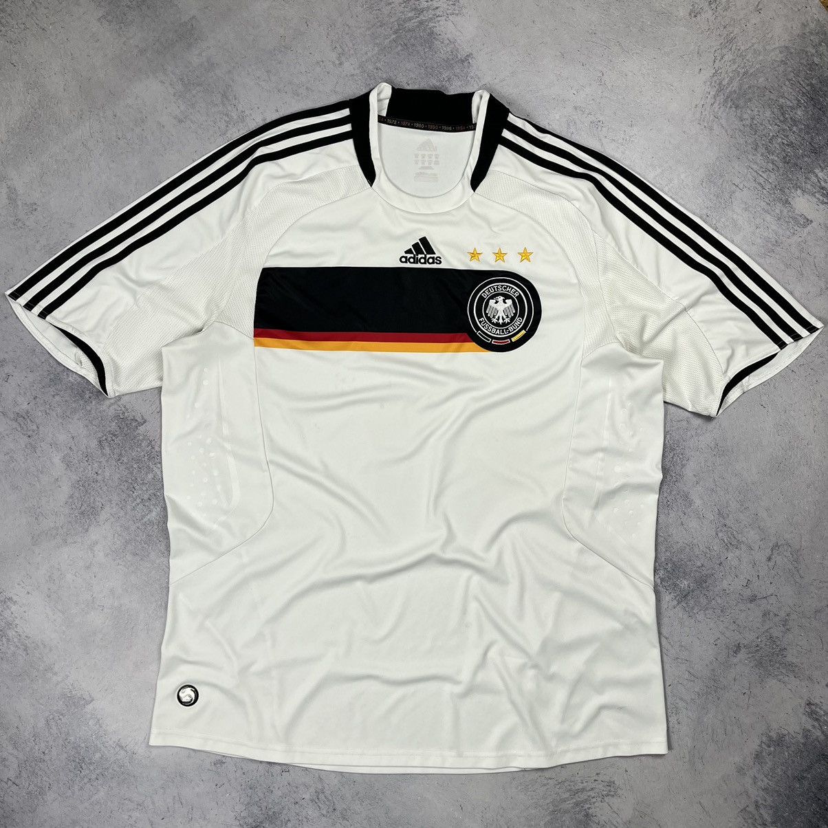 Adidas Vintage Adidas Germany home soccer jersey 2007/08 Size US XL / EU 56 / 4 - 3 Thumbnail
