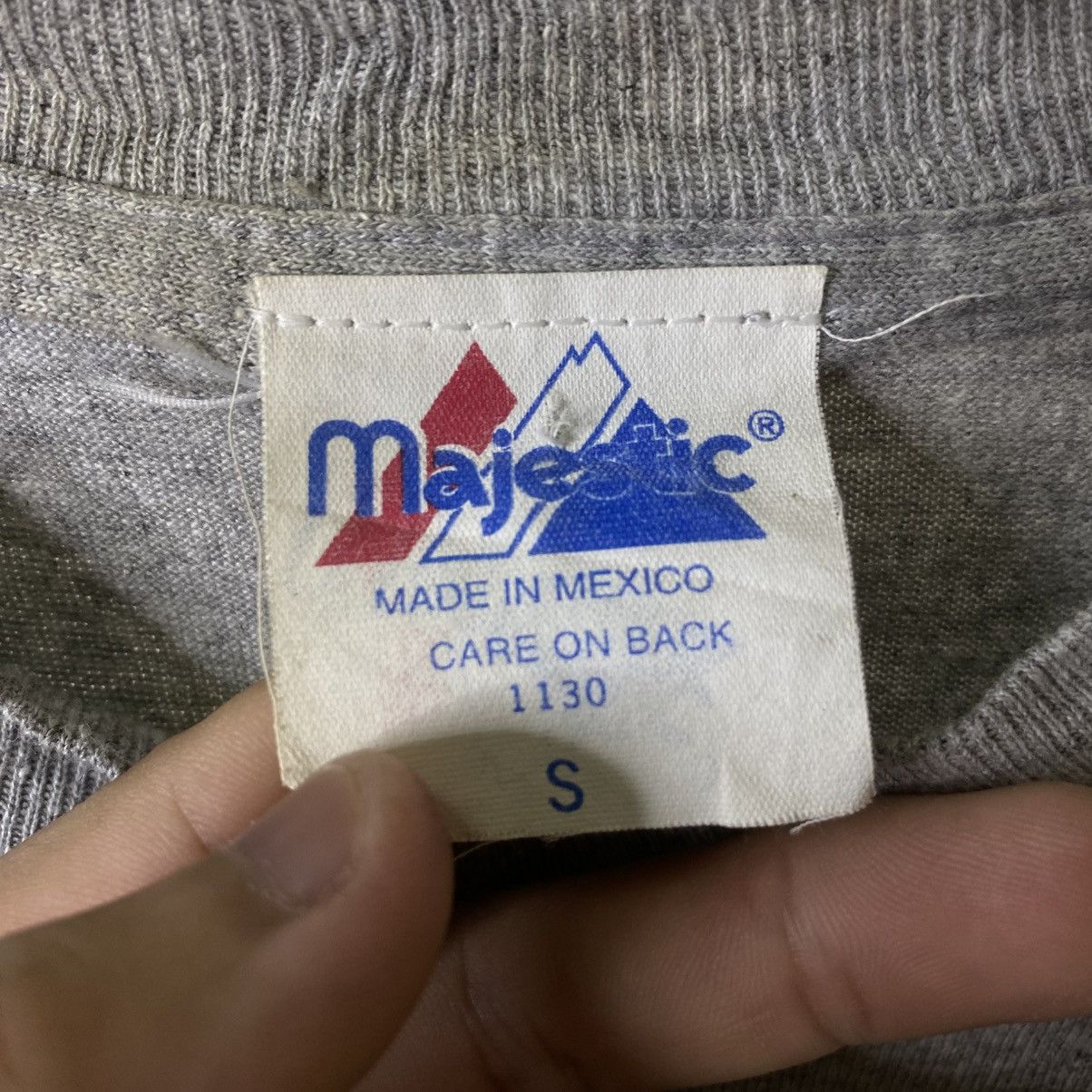 Majestic Vintage Y2K New York Mets Shinjo Nameset MLB T Shirt Size US S / EU 44-46 / 1 - 3 Thumbnail