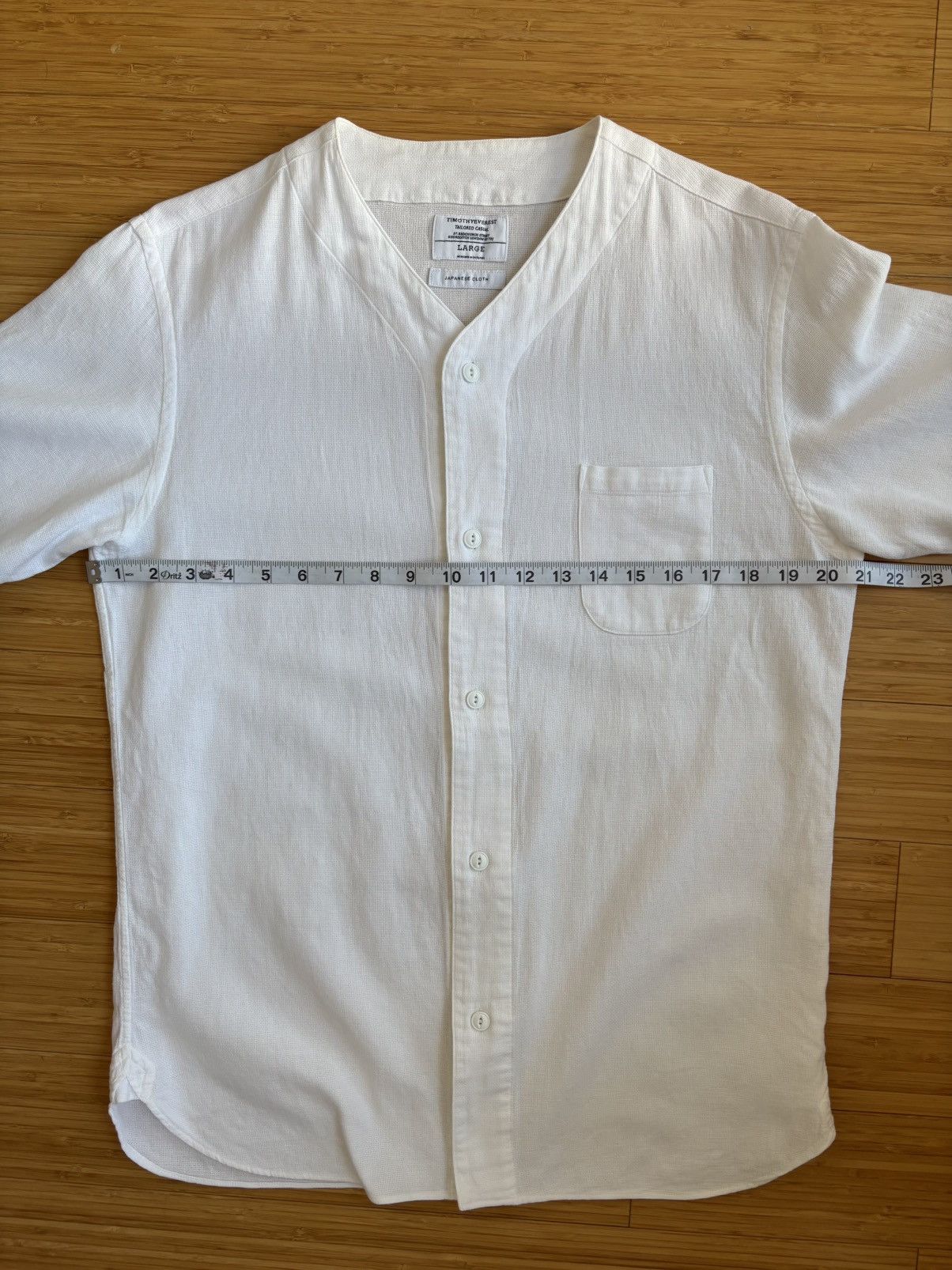 Timothy Everest Timothy Everest Cotton Dugout Shirt Size US L / EU 52-54 / 3 - 8 Thumbnail