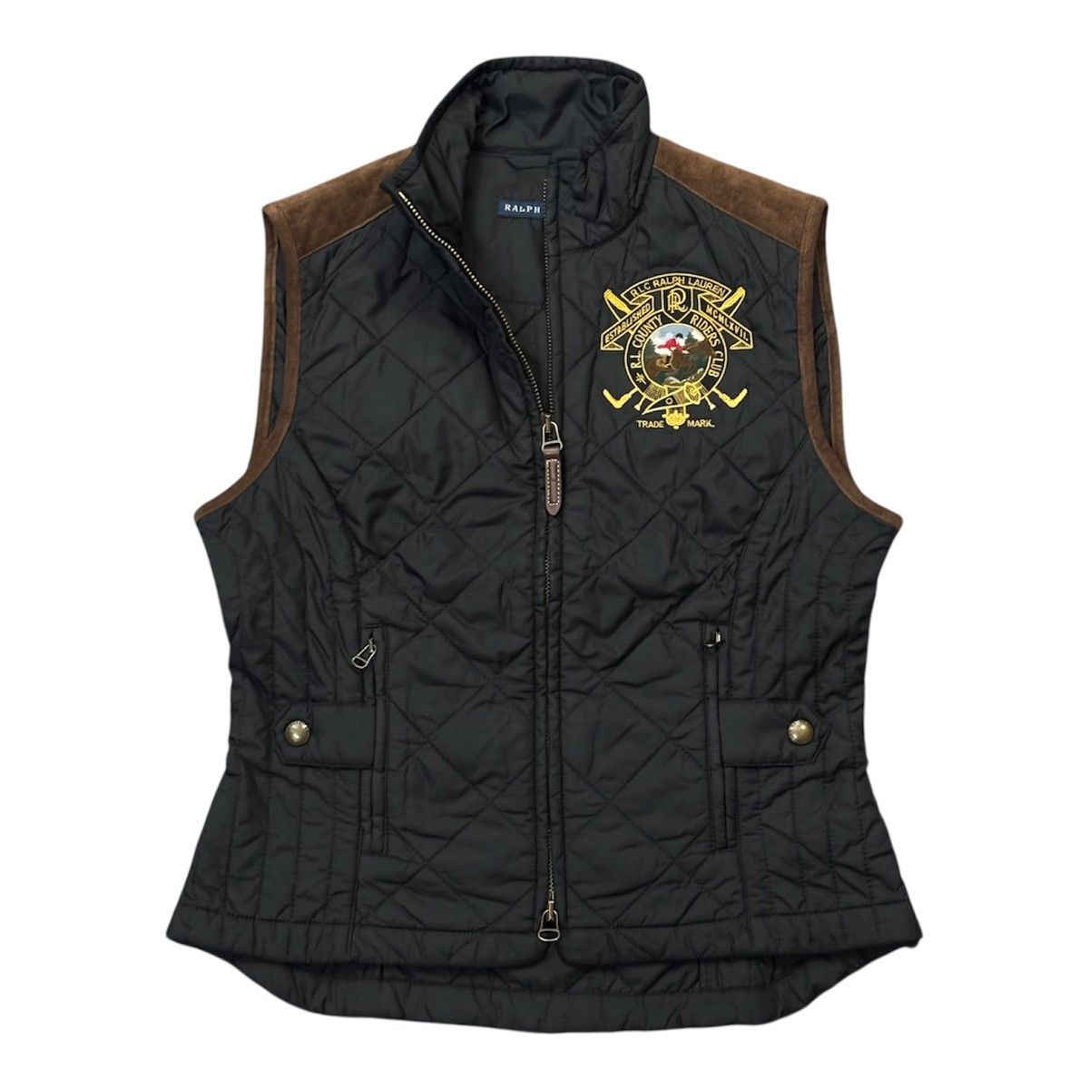 Ralph Lauren Vintage Ralph Lauren Quilted Vest Size US XS / EU 42 / 0 - 1 Thumbnail