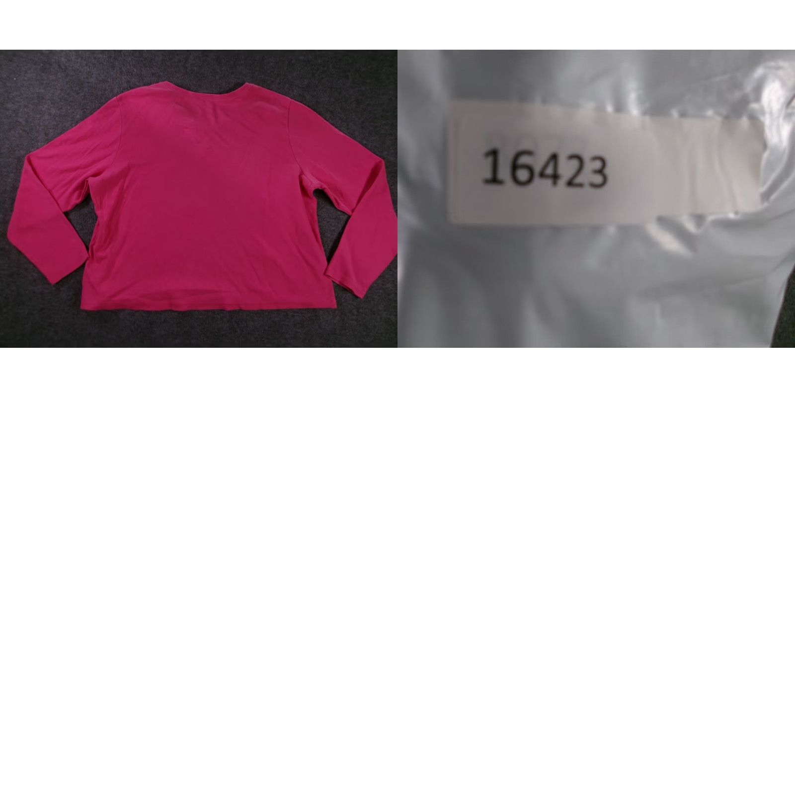 Vintage VINTAGE LL Bean Top Women XL Pink 100% Cotton V-Neck Long Sleeve T-Shirt Casual Office Basic Classic Preppy All Seasons Mens Womens Boys Girls Size XL / US 12-14 / IT 48-50 - 8 Thumbnail