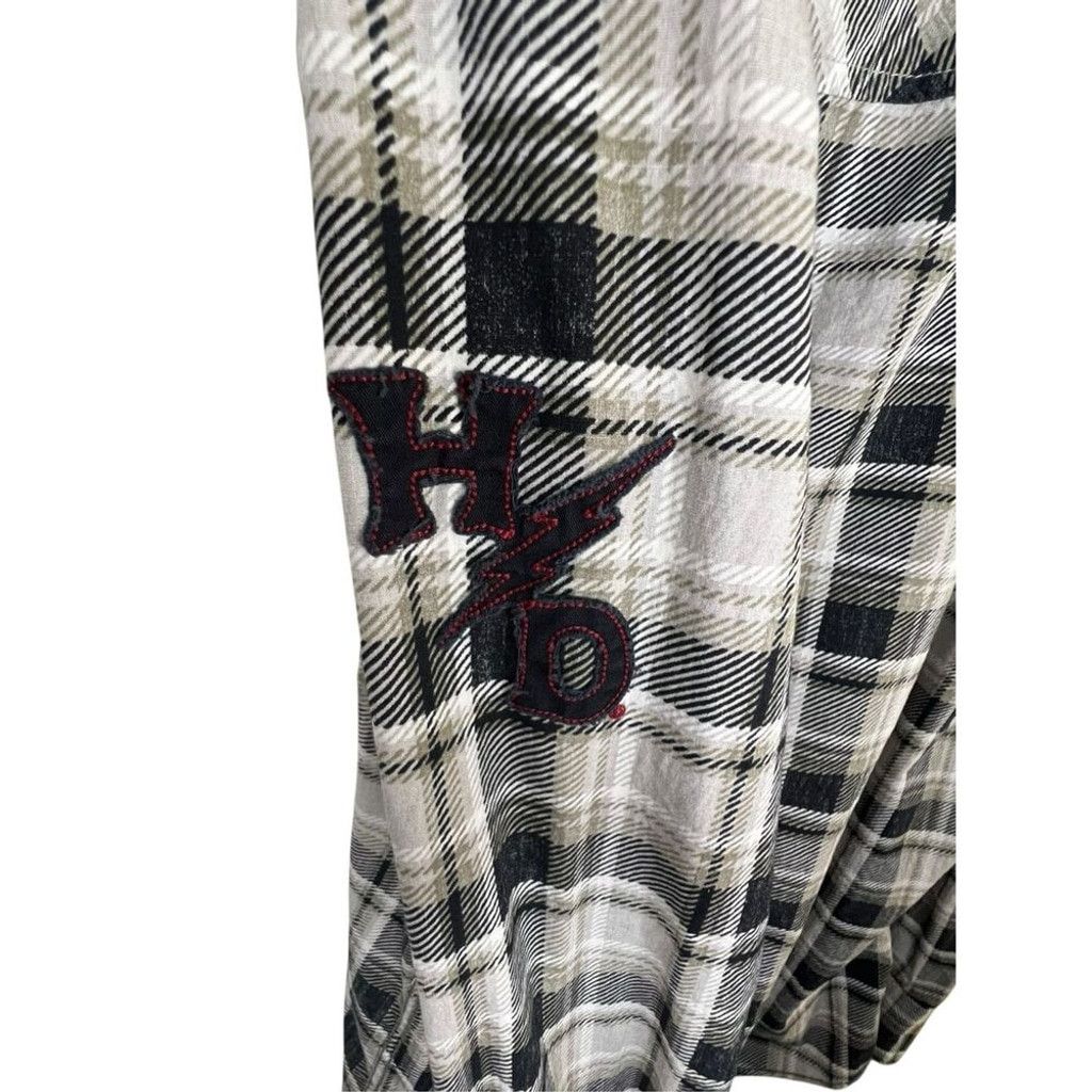 Harley Davidson Harley Davidson Plaid Pearl Button Up Long Sleeve Shirt Size US XXL / EU 58 / 5 - 3 Thumbnail