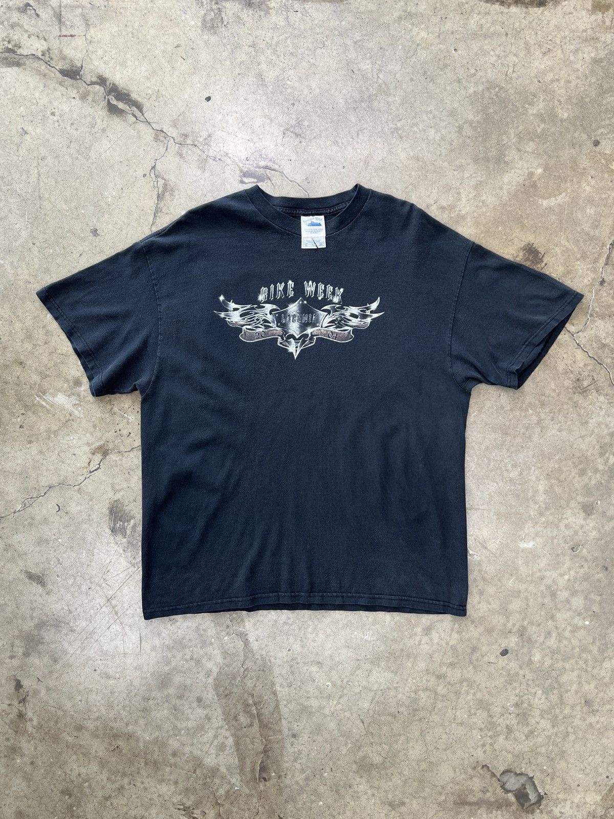 Harley Davidson Vintage 2004 Bike Week Lacunia Panhead Skull Tee XL Size US XL / EU 56 / 4 - 5 Thumbnail