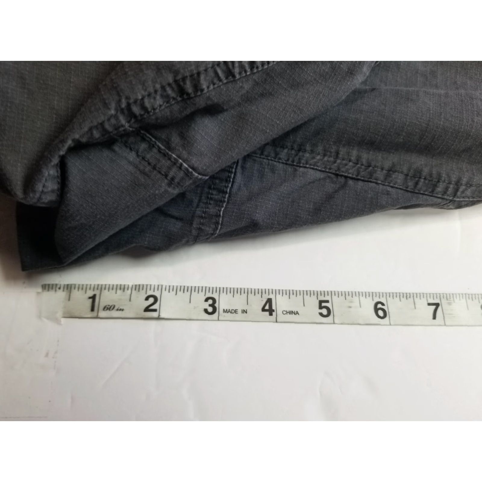 Vuori Vuori Joggers Mens Large Gray Ripstop Climbers Casual Drawstring Stretch See Pic Size ONE SIZE - 5 Thumbnail