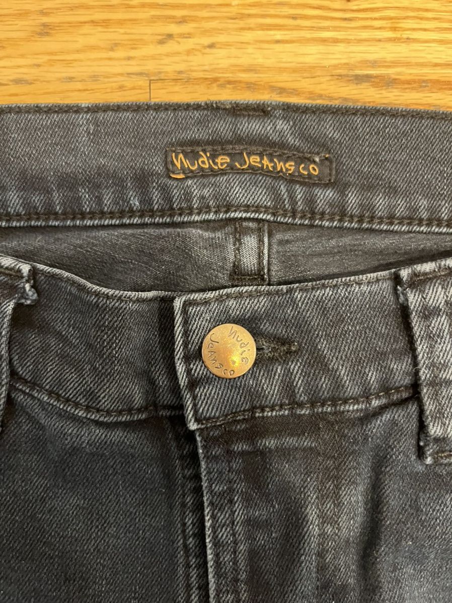 Nudie Jeans Dark Wash Nudie Jeans Size US 30 / EU 46 - 4 Thumbnail
