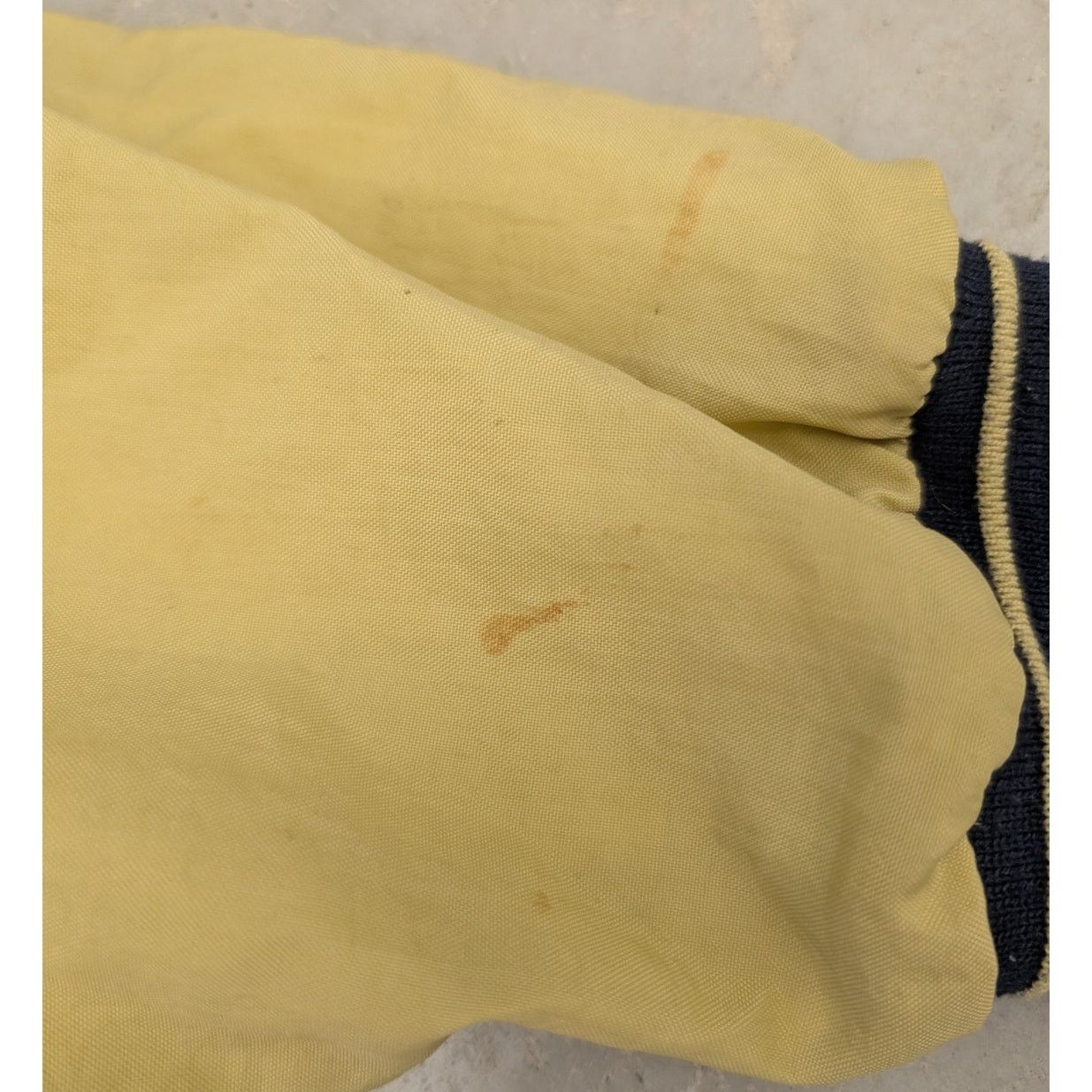 Champion 2000s Y2K Western University Yellow Windbreaker Jacket Size US XL / EU 56 / 4 - 9 Thumbnail