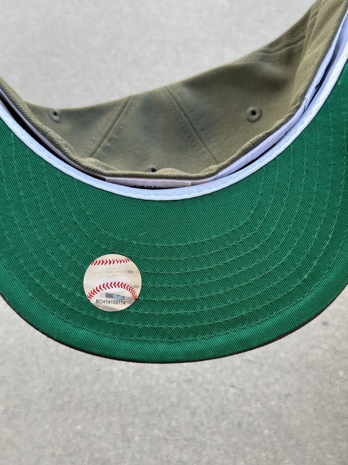 MLB × MyFitteds × New Era Brooklyn Dodgers Minecraft Two Tone Fitted Hat 7 1/4 Size ONE SIZE - 3 Thumbnail