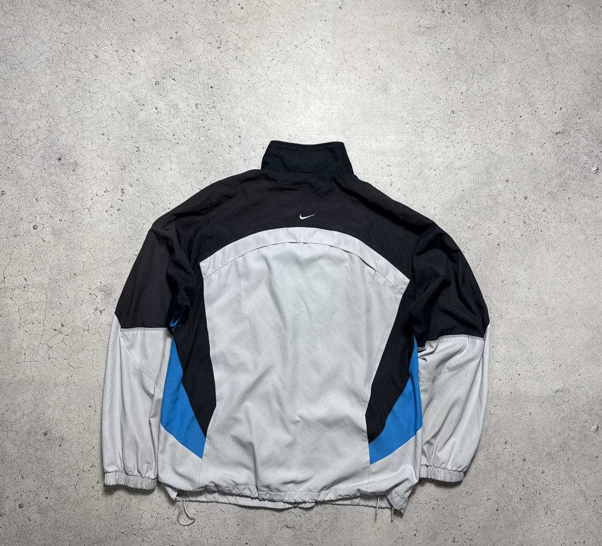 Nike Nike Vintage Nylon Full Zip Windbreaker Jacket Drill Swoosh Size US XL / EU 56 / 4 - 10 Thumbnail