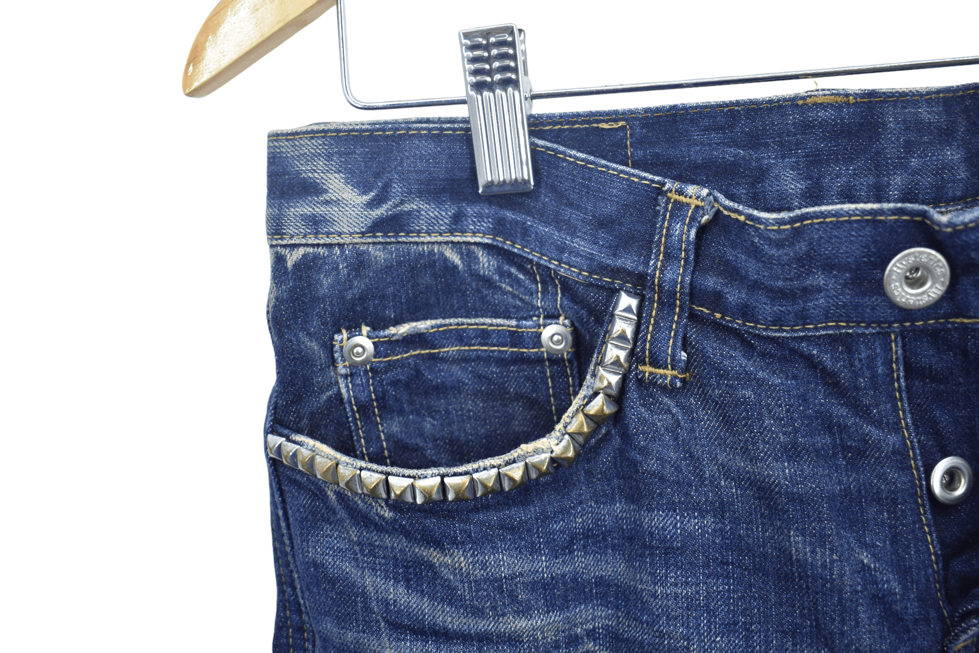 Hysteric Glamour × If Six Was Nine × Japanese Brand A077 Vintage Hysteric Glamour Short Denim Size US 30 / EU 46 - 8 Thumbnail