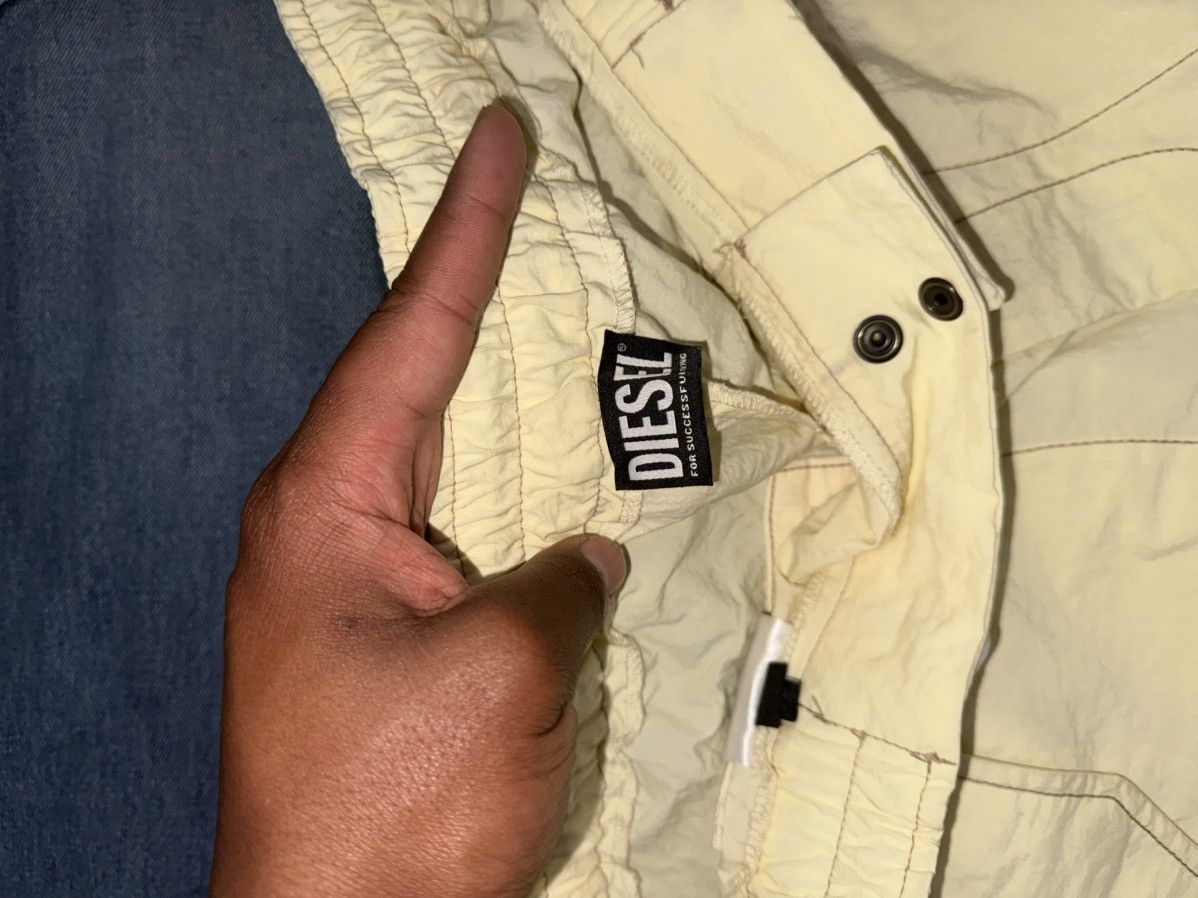 Diesel Diesel Off-White P-Glary Shorts Size US 36 / EU 52 - 3 Thumbnail
