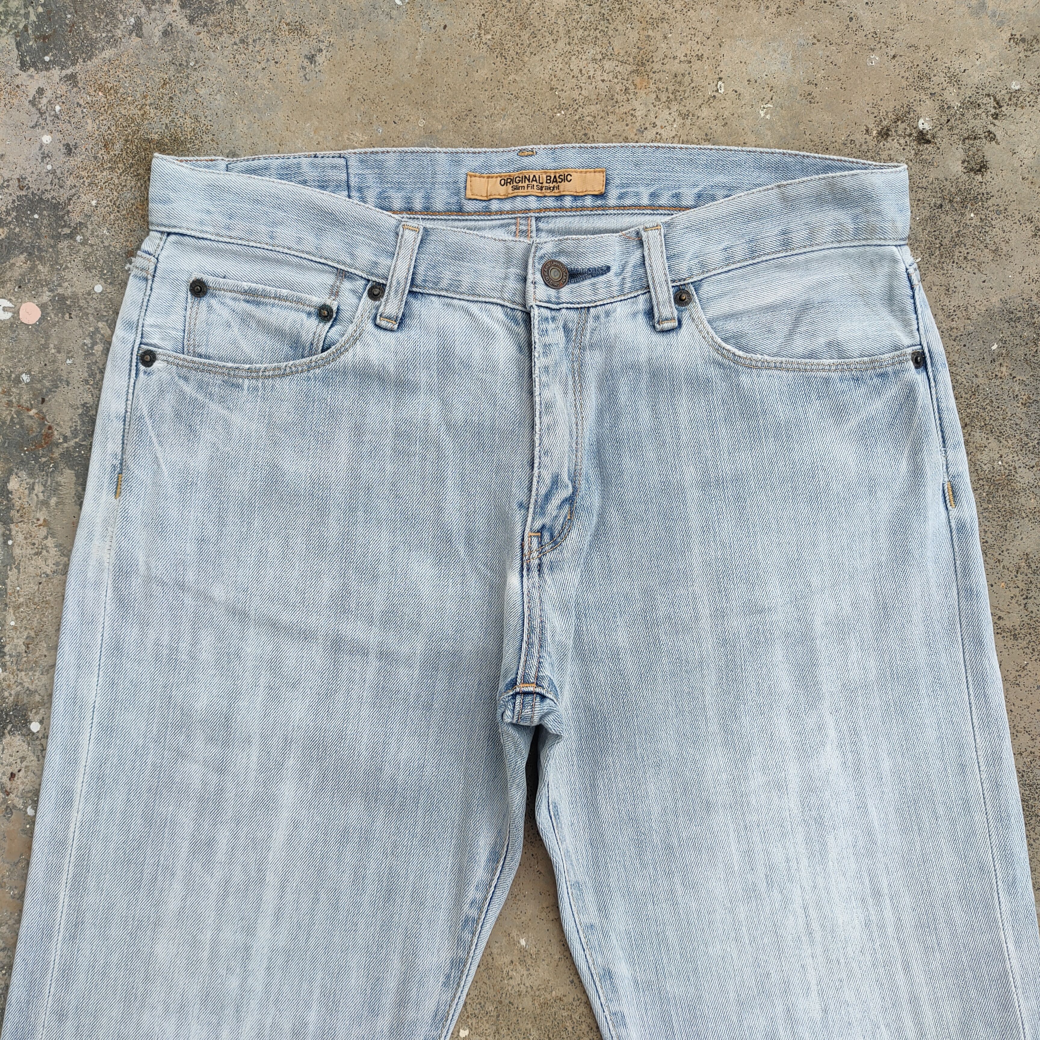 Japanese Brand VINTAGE JAPAN FADED JEANS DENIM JEANS Size US 33 - 3 Thumbnail