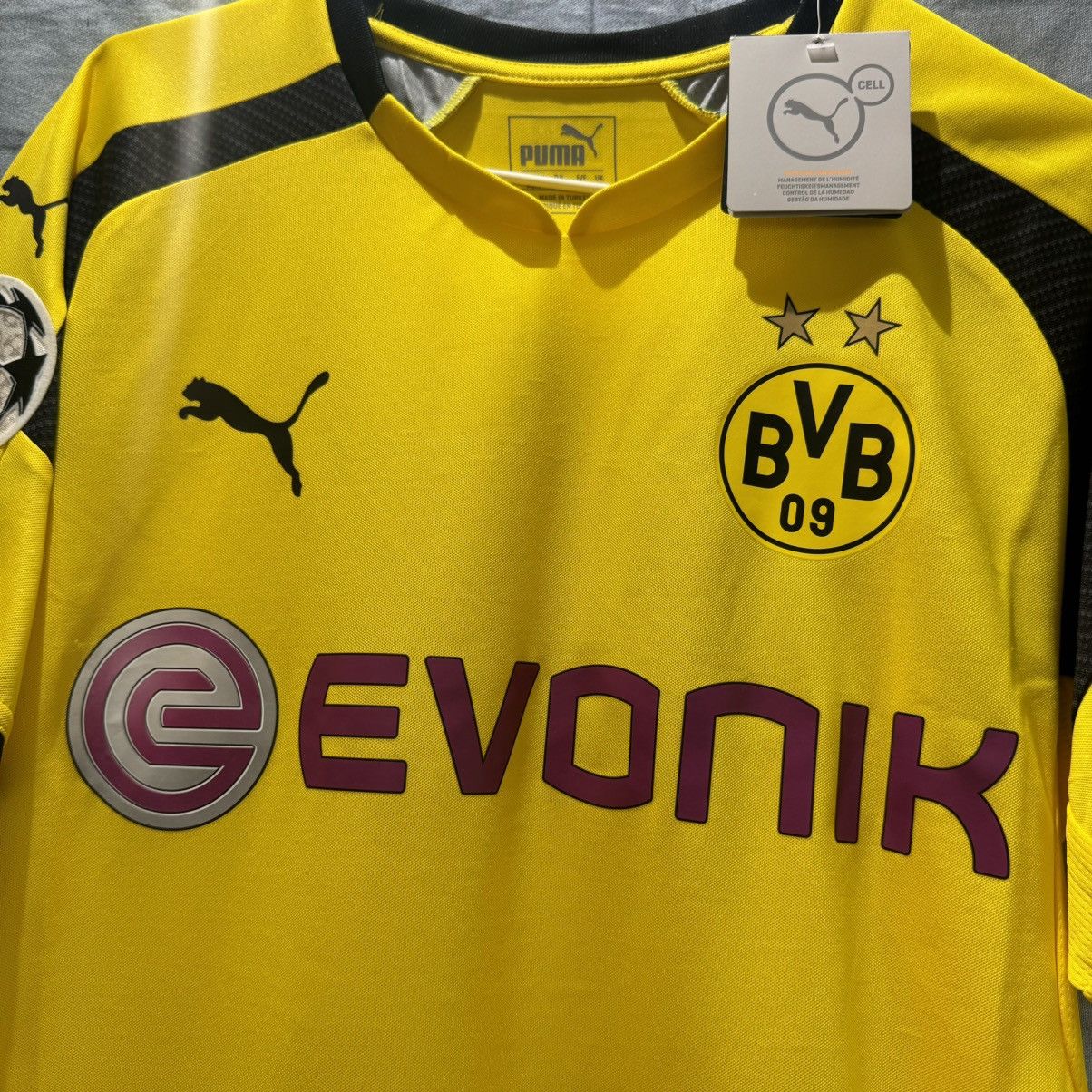 Puma Dortmund 18/19 C/L home shirt #22 pulisic (bnwt) Size US M / EU 48-50 / 2 - 3 Thumbnail
