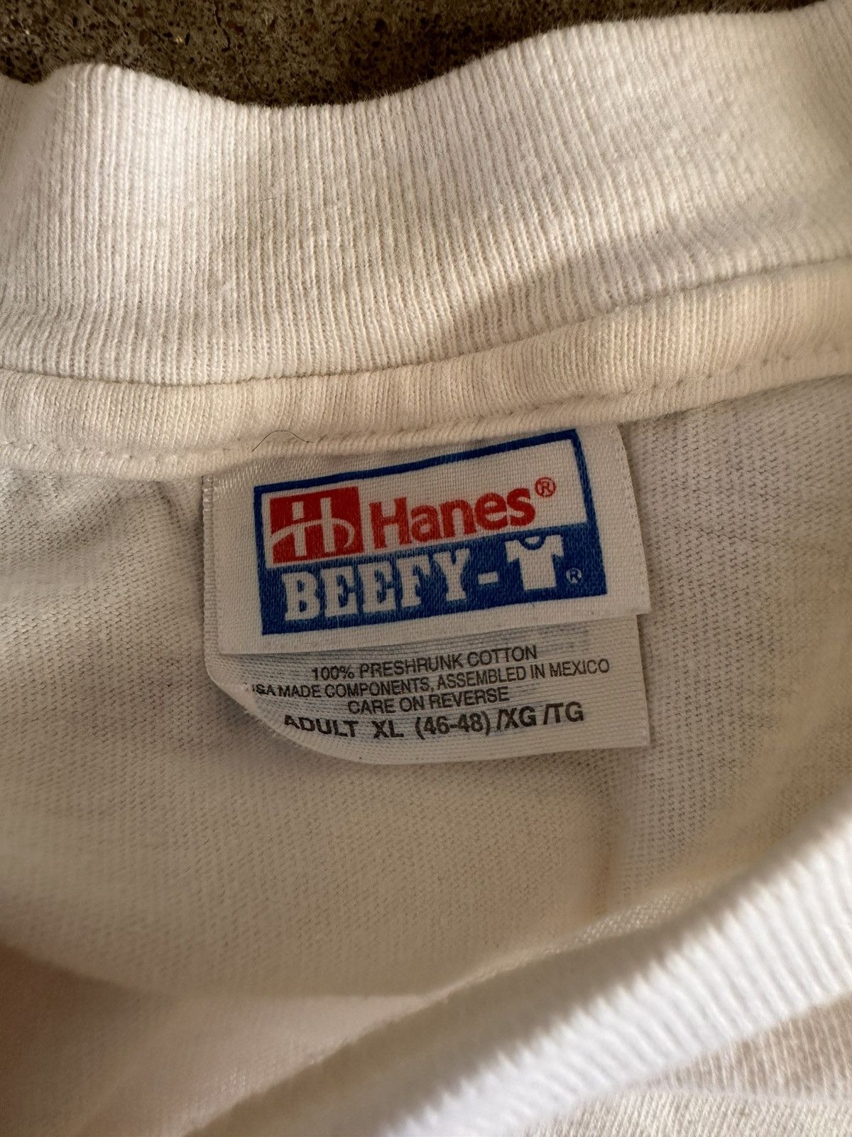Hanes × Vintage Y2K “We Are One” Long Sleeve Tshirt Size US XL / EU 56 / 4 - 4 Thumbnail