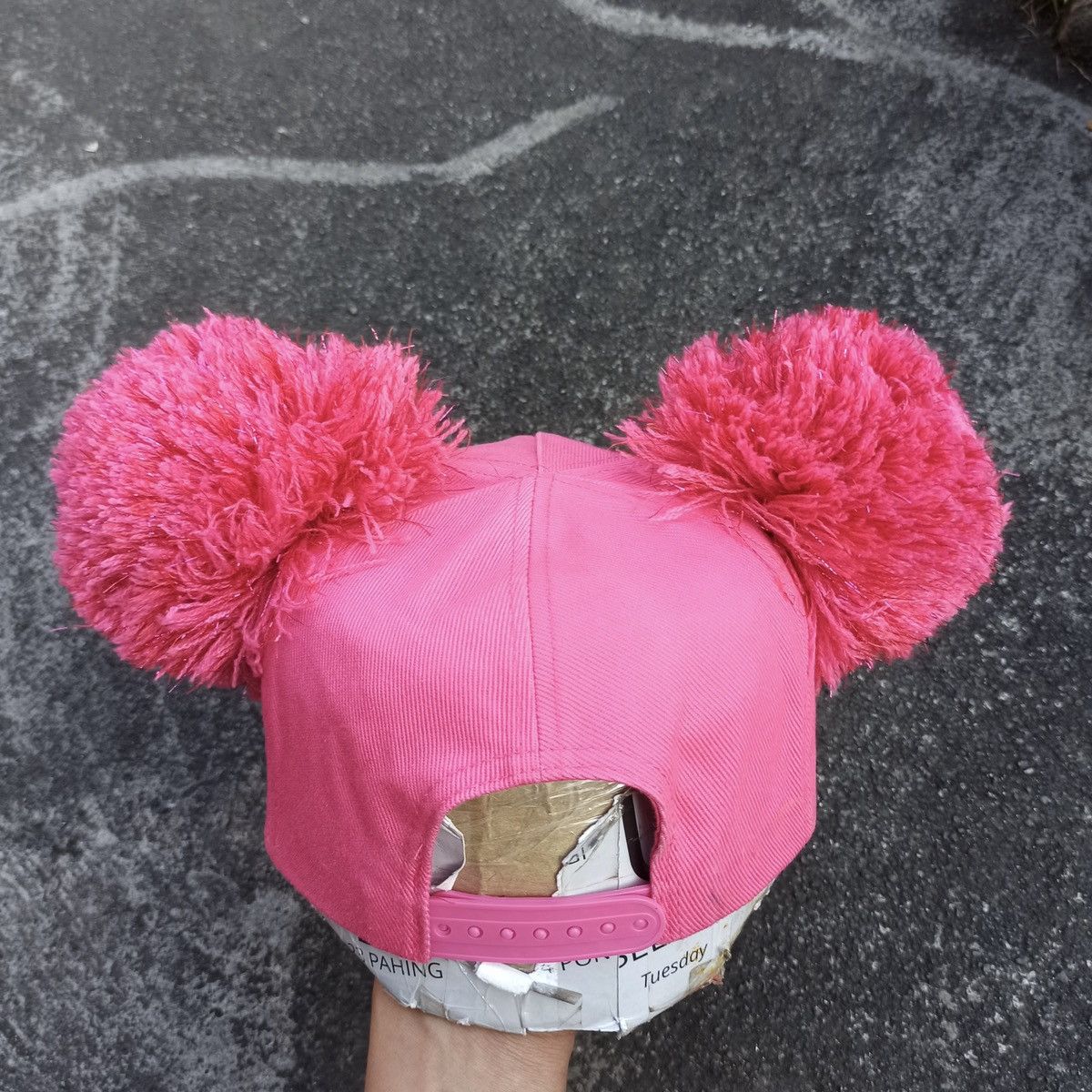 Mickey Mouse Sick hot pink Mickey Mouse Hat Size ONE SIZE - 4 Thumbnail