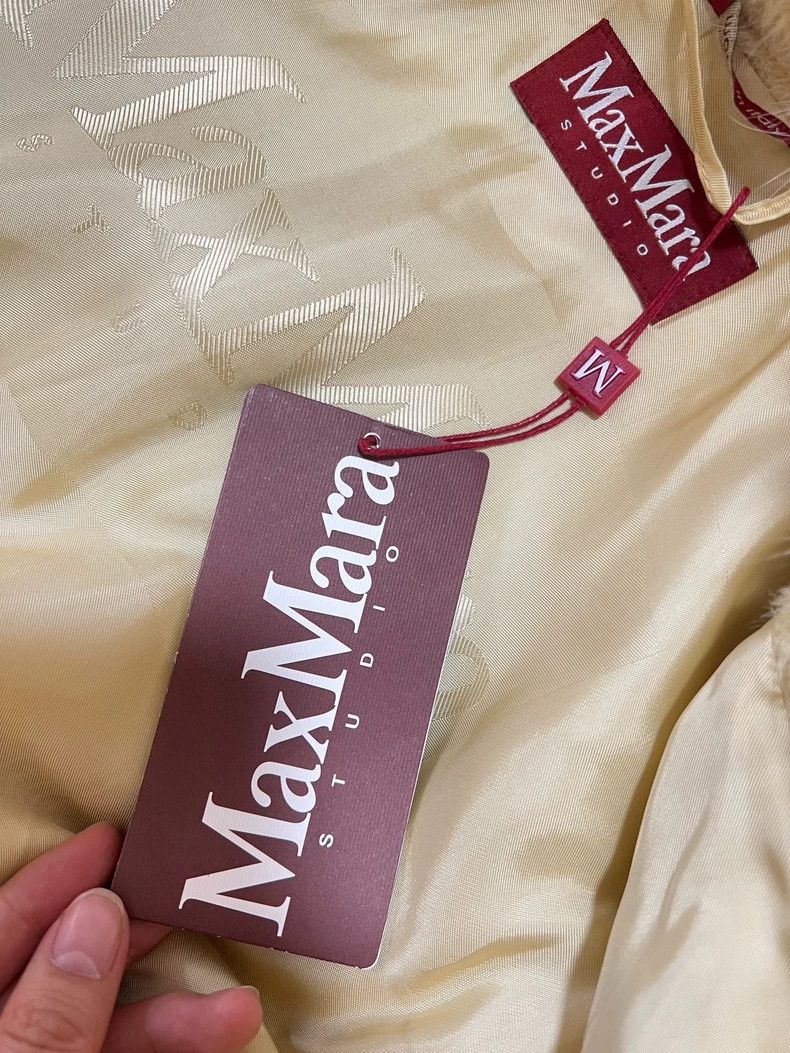 Max Mara Max Mara Goose yellow wool coat Size XS / US 0-2 / IT 36-38 - 4 Thumbnail