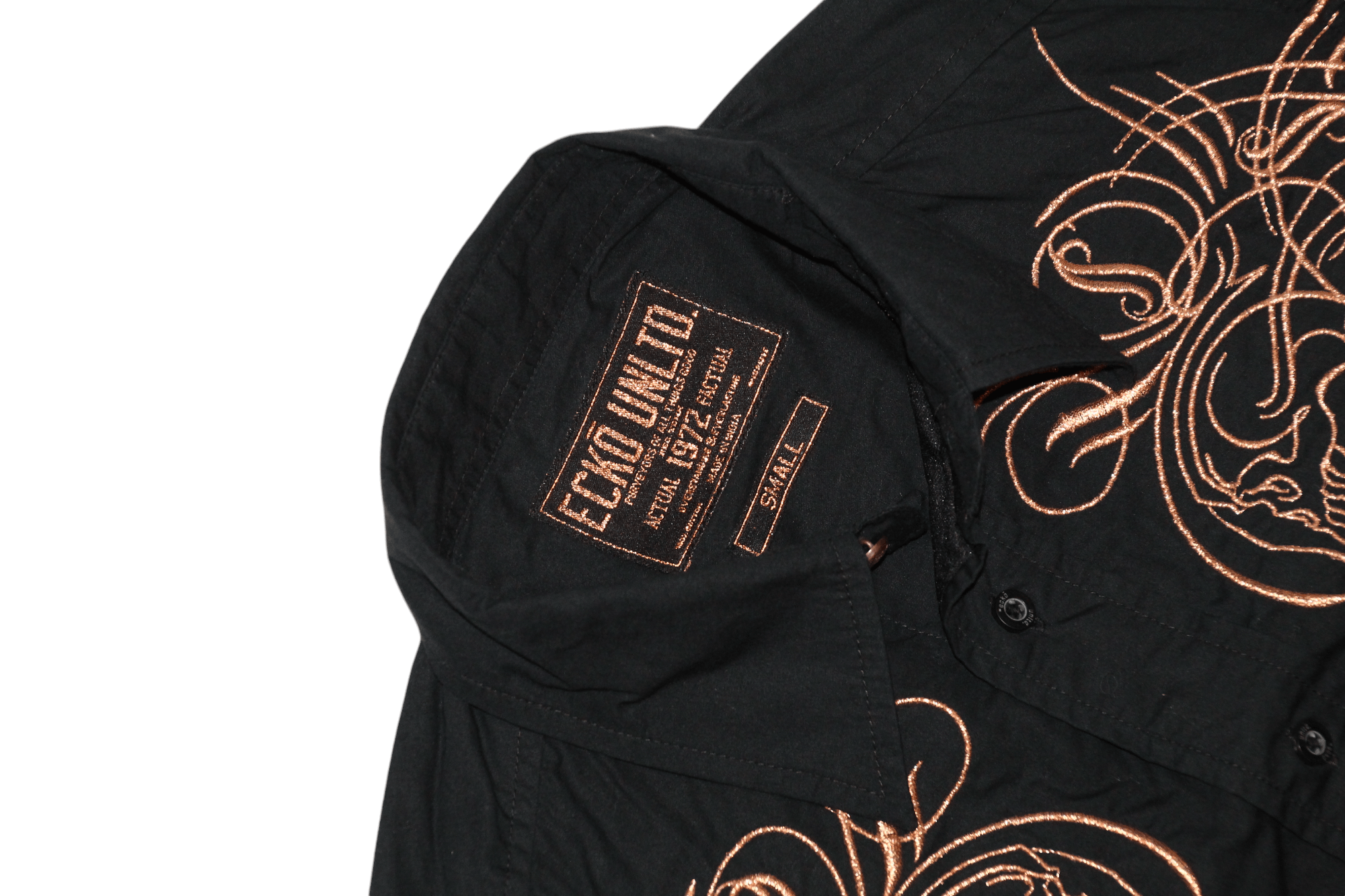 Ecko Unltd. Ecko Unltd Cufflinks Affliction Tribal Design Slim Fit Shirt Size US S / EU 44-46 / 1 - 3 Thumbnail