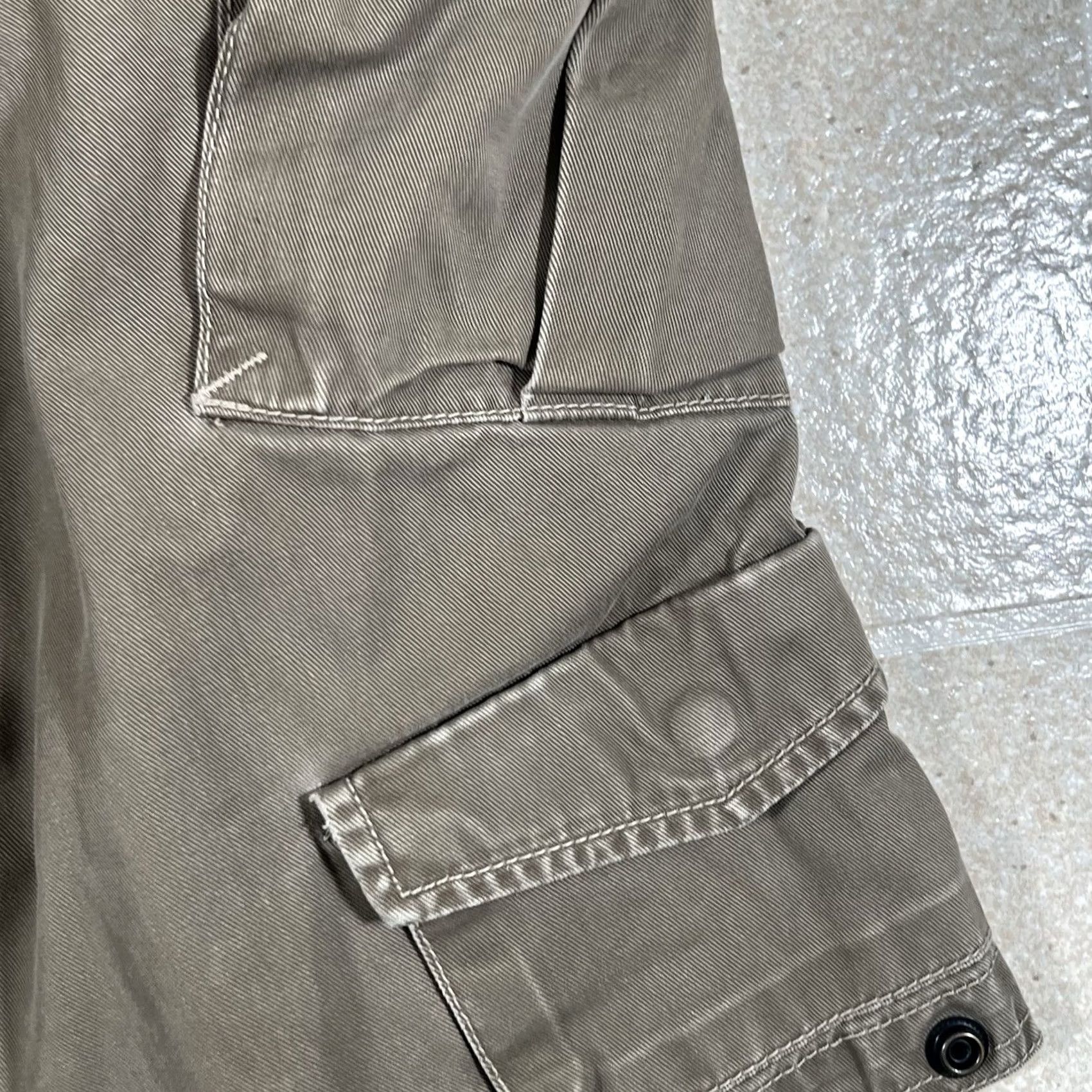 Nautica VINTAGE Nautica Cargo Shorts Paratrooper Baggy Pockets 28 Men Brown Y2K Military Jean Co Waist 28 Size US 28 / EU 44 - 5 Thumbnail
