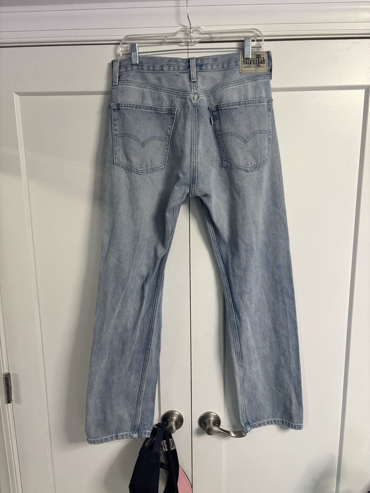 Levi's Levis Ripped Silver Tab Jeans Size US 32 / EU 48 - 2 Thumbnail