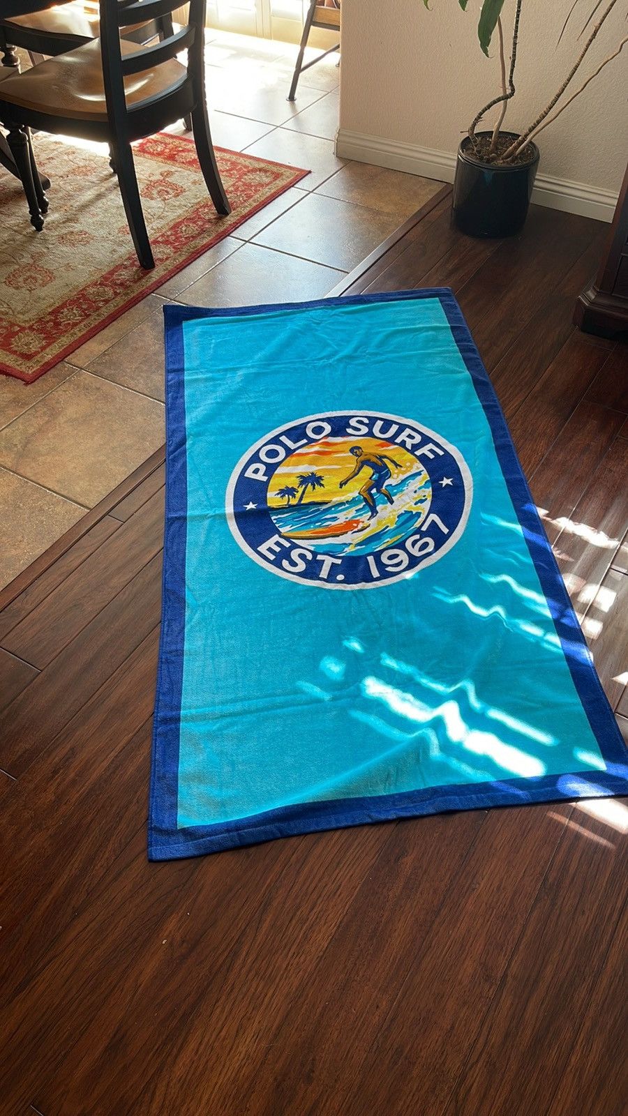 Polo Ralph Lauren NEW Polo Ralph Lauren Polo Surf Beach Towel 35 X 66 Inch Size ONE SIZE - 4 Thumbnail