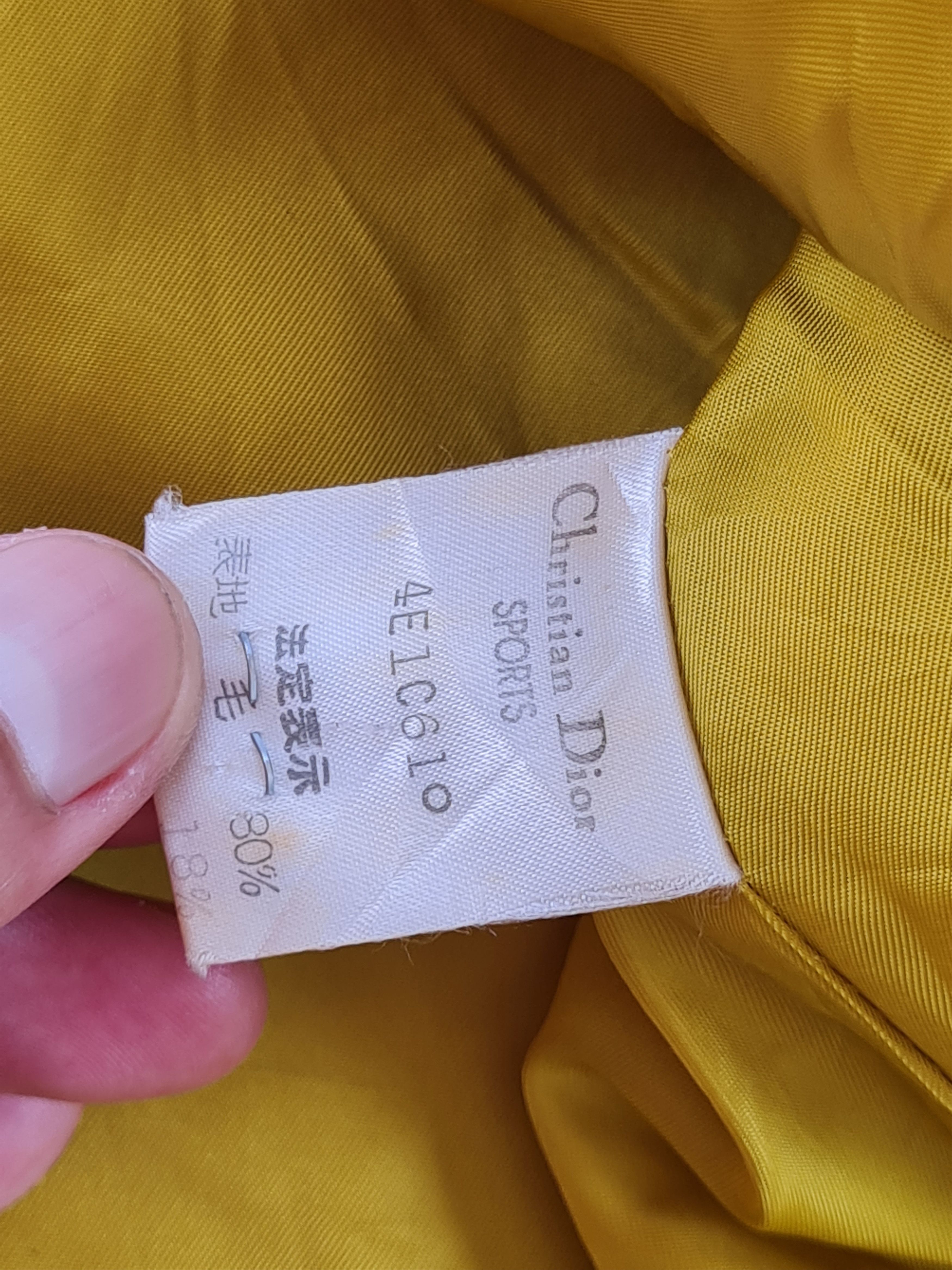 Christian Dior Monsieur ✅️Christian Dior Sport Wool Jacket Size L / US 10 / IT 46 - 8 Thumbnail