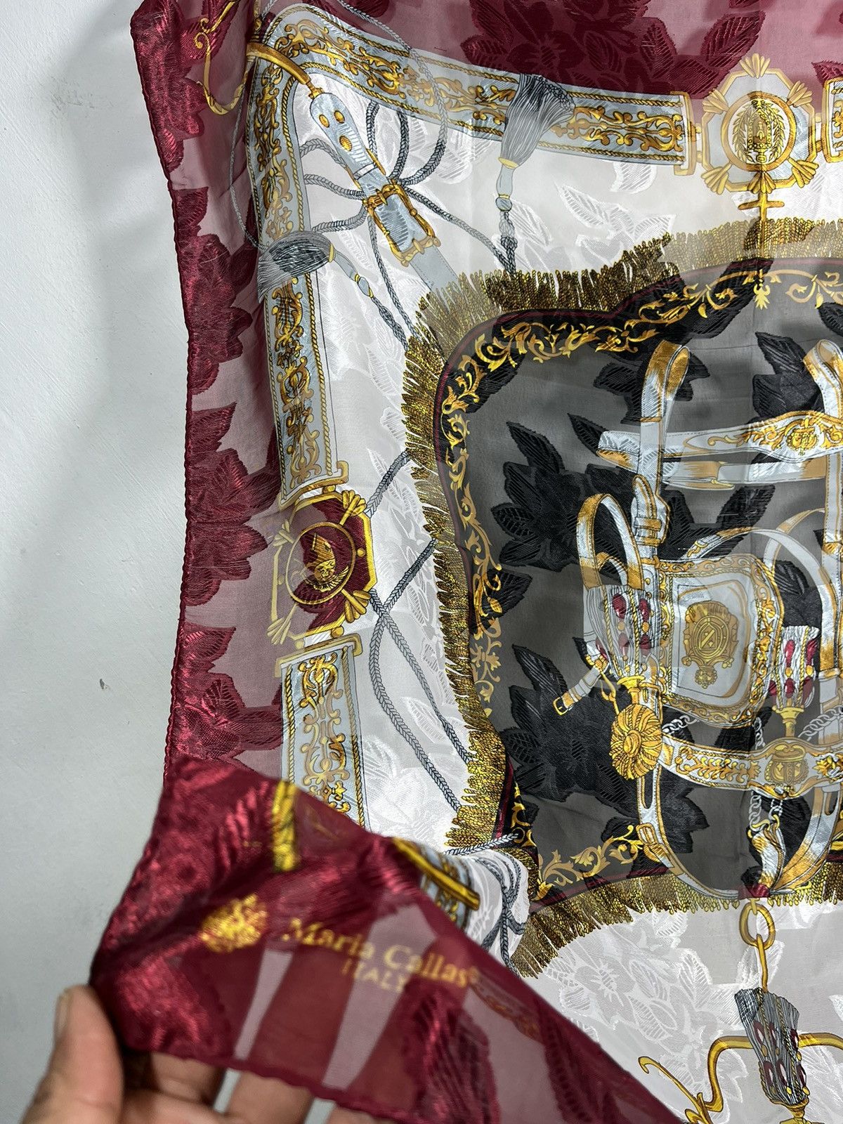 Other Scarf 🧣 Vintage Scarf Maria Callas Size ONE SIZE - 2 Thumbnail