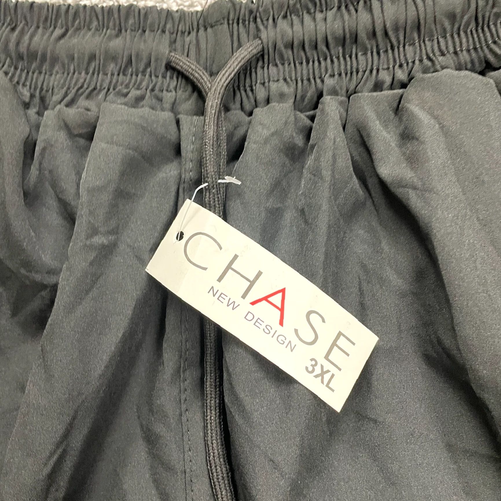 Vintage Chase Track Active Pants Womens Small Black Straight Leg Elastic Waist 22x27 NWT Size 28" / US 6 / IT 42 - 6 Thumbnail