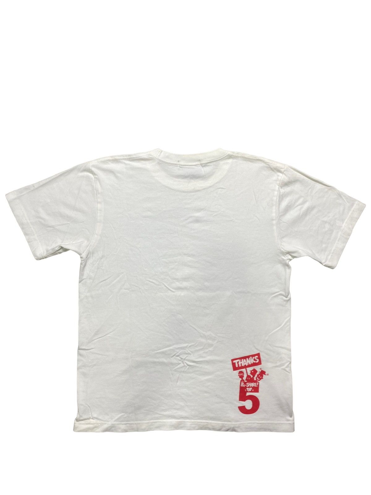 Band Tees VINTAGE THANKS BE SHARE BAND NAME 5TH ANNIVERSARY TEE Size US M / EU 48-50 / 2 - 11 Thumbnail