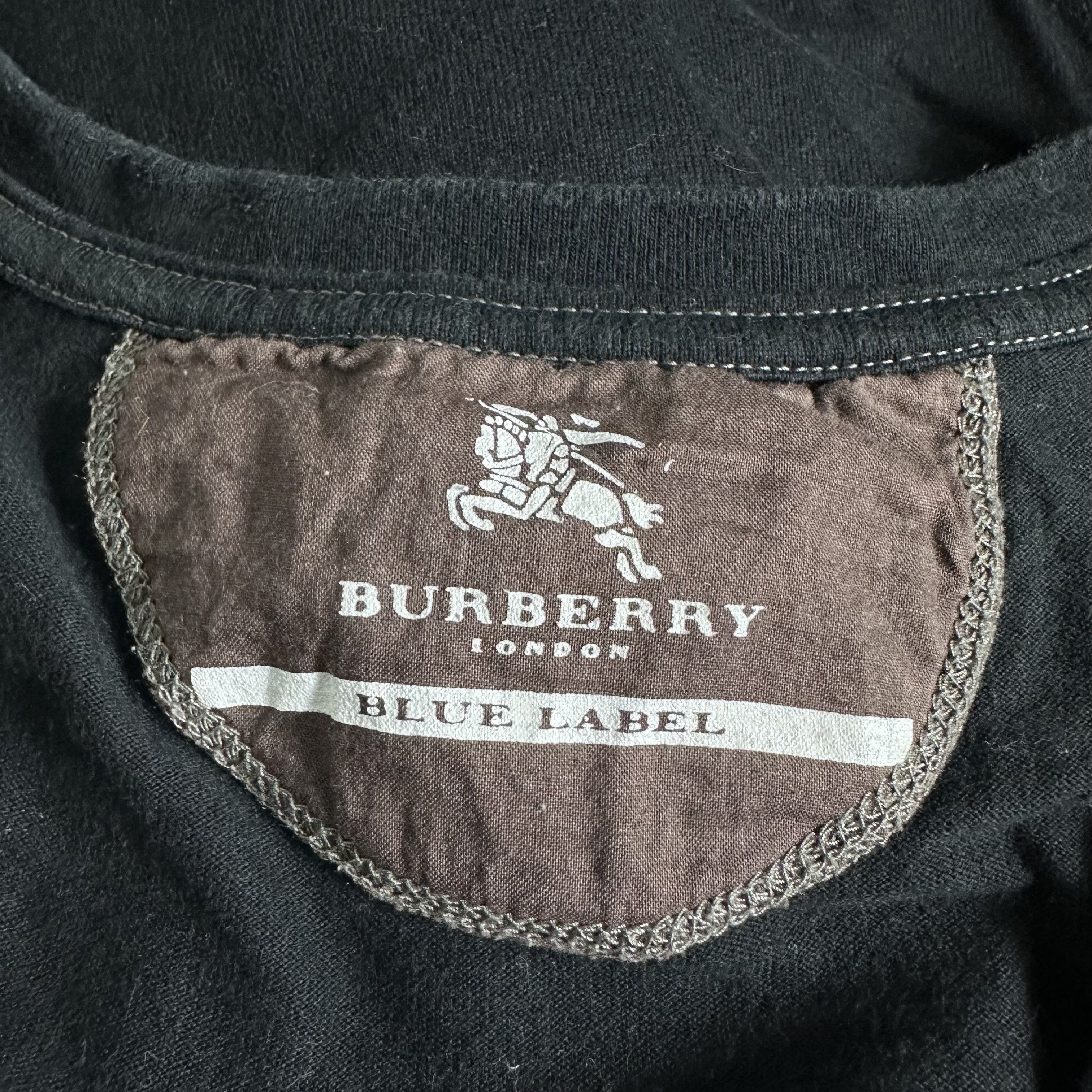 Burberry × Designer 🔥RARE🔥Burberry London Blue Label T-shirt Size US L / EU 52-54 / 3 - 4 Thumbnail