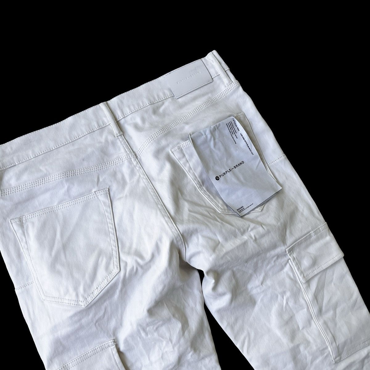 Purple PURPLE BRAND p004 Cargo Flared Jeans White Size 34 Size US 34 / EU 50 - 8 Thumbnail