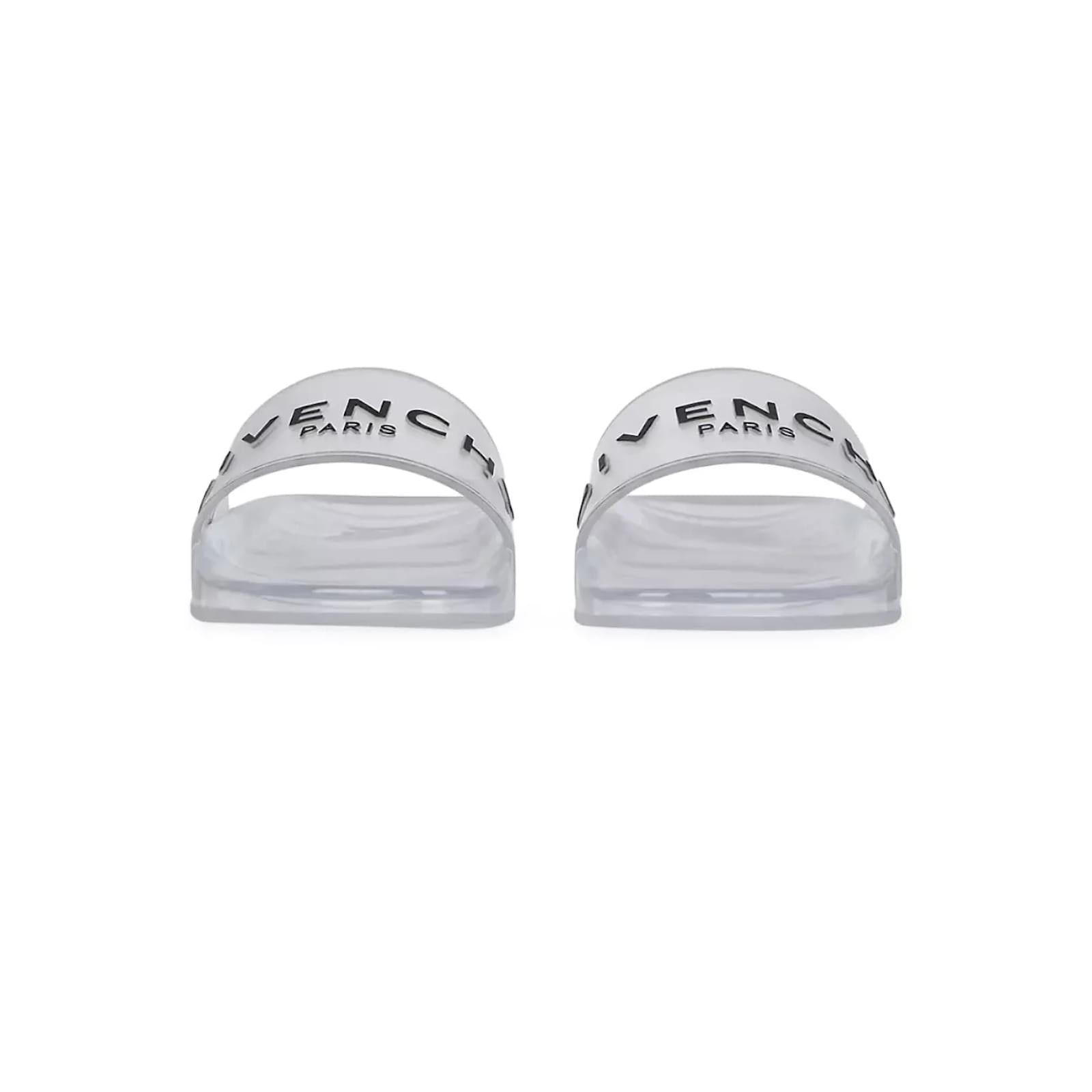 Givenchy o1loc1c0724 Transparent Sandals in White Size US 8 / IT 38 - 2 Thumbnail