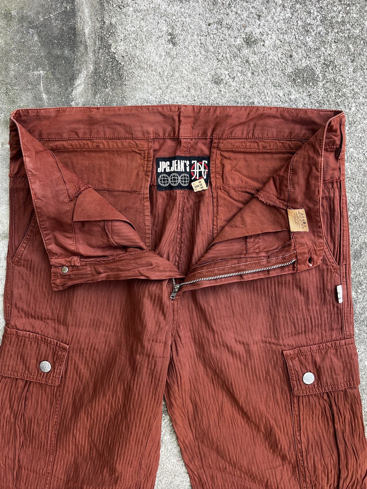 Jean Paul Gaultier Jean Paul Gaultier – JPG Jeans cargo pants Size US 32 / EU 48 - 7 Thumbnail
