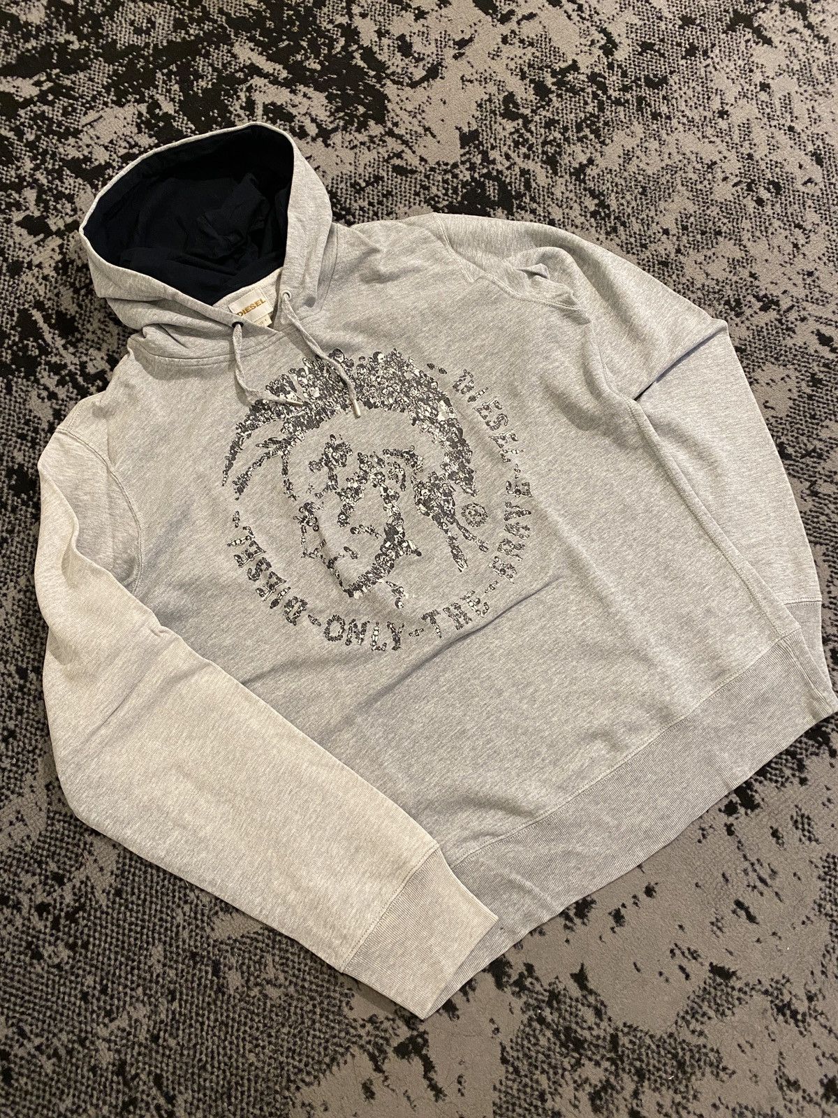 Diesel Diesel Hoodie Logo Japan Y2K Style Size US L / EU 52-54 / 3 - 3 Thumbnail