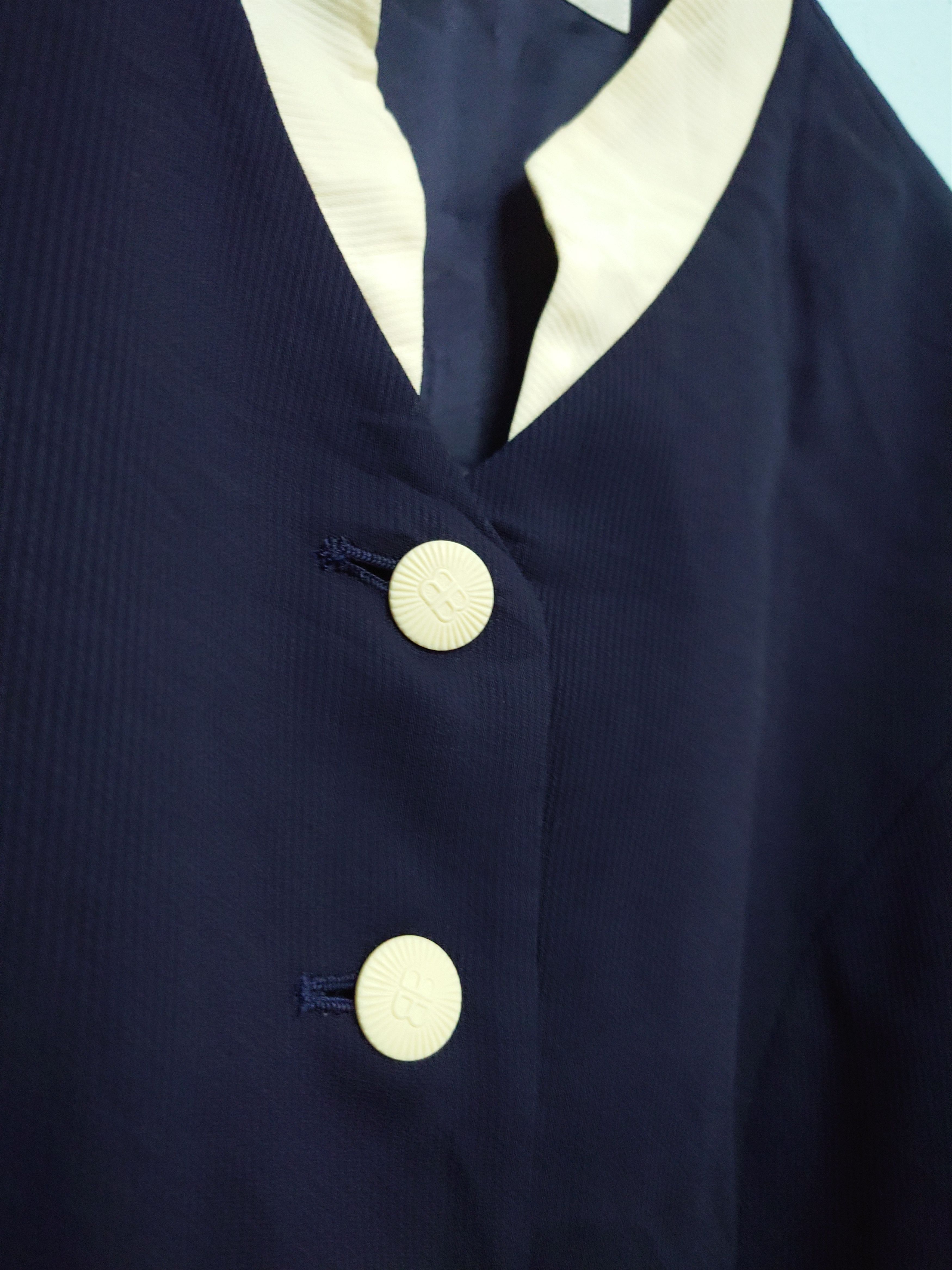 Balenciaga Vintage Balenciaga Uniformes Wool Blend Top Size L / US 10 / IT 46 - 6 Thumbnail