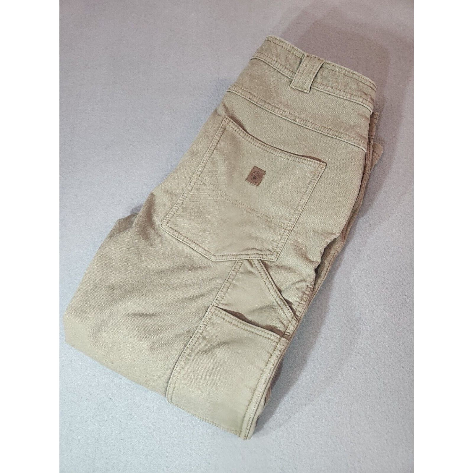 Coleman Coleman Pants Mens 34x30 Khaki Tan Fleece Lined Warm Stretch Size US 34 / EU 50 - 3 Thumbnail