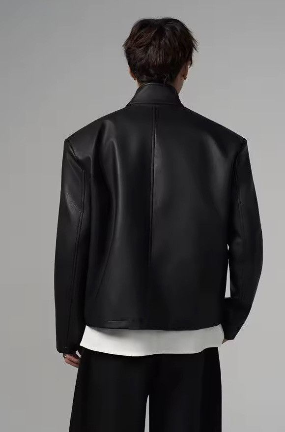Leather Designer PU Leather Casual Streetwear Jacket Size US L / EU 52-54 / 3 - 7 Thumbnail