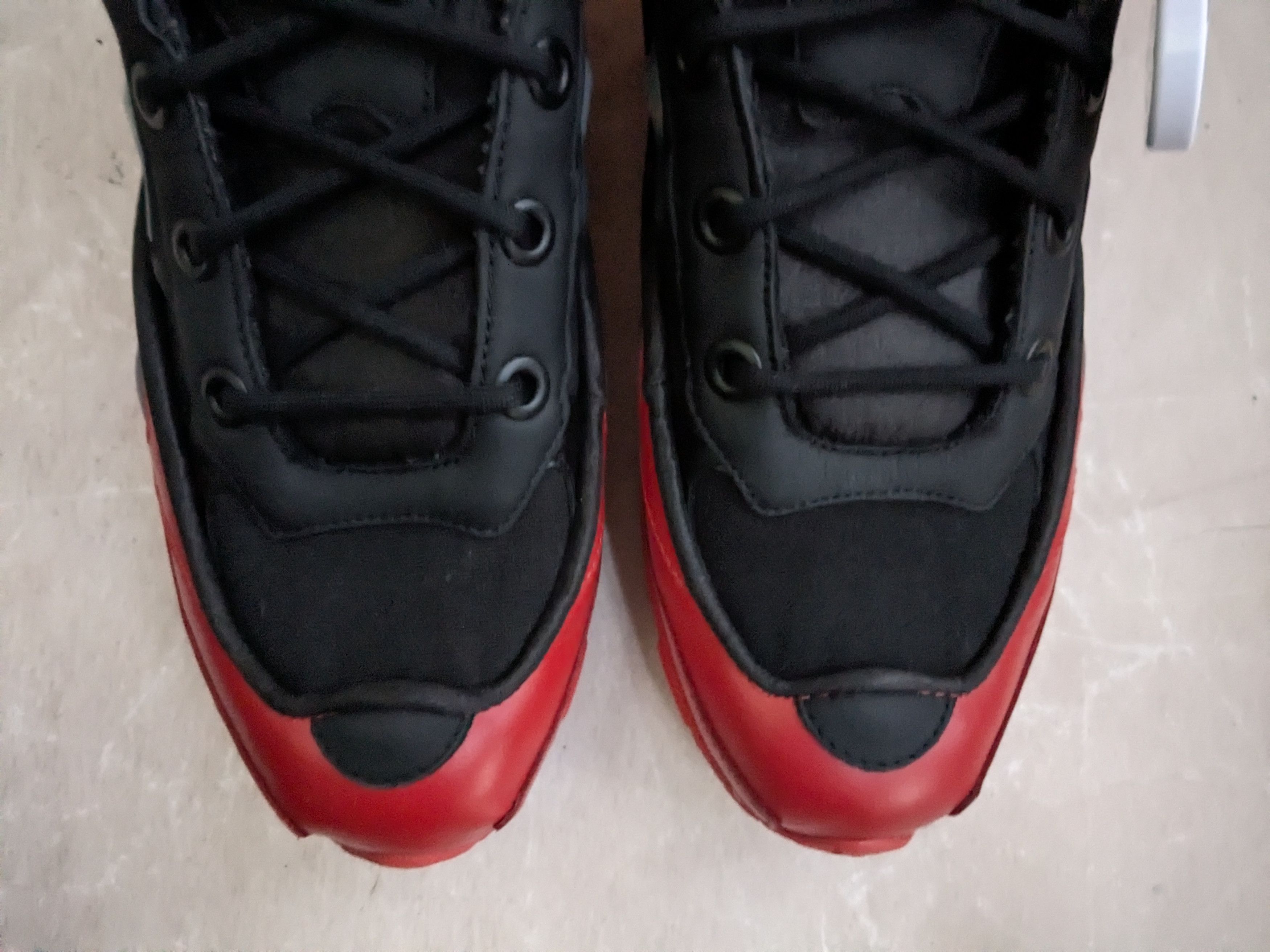 Raf Simons Adidas Raf Simons Ozweego 3 Black Scarlet Red 10 DA8775 Size US 10 / EU 43 - 5 Thumbnail