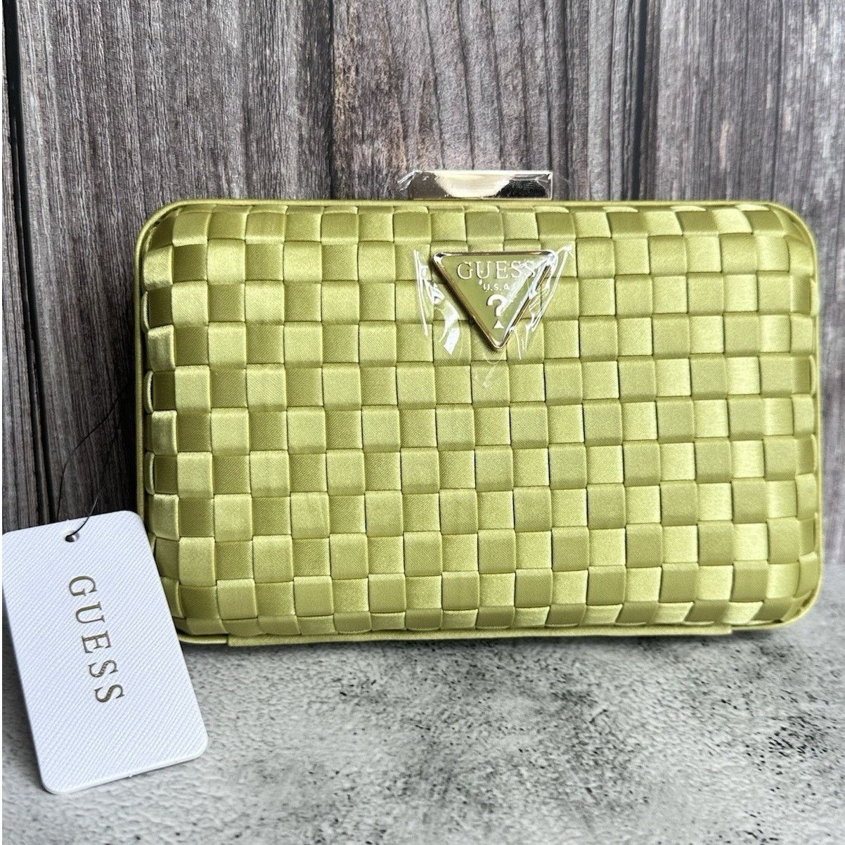 Guess Guess Twiller Mini Woven chartreuse NWT New Size ONE SIZE - 1 Thumbnail