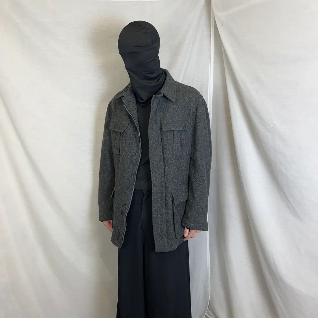 Prada Prada Velco Officer Wool Jacket Size US XL / EU 56 / 4 - 2 Thumbnail