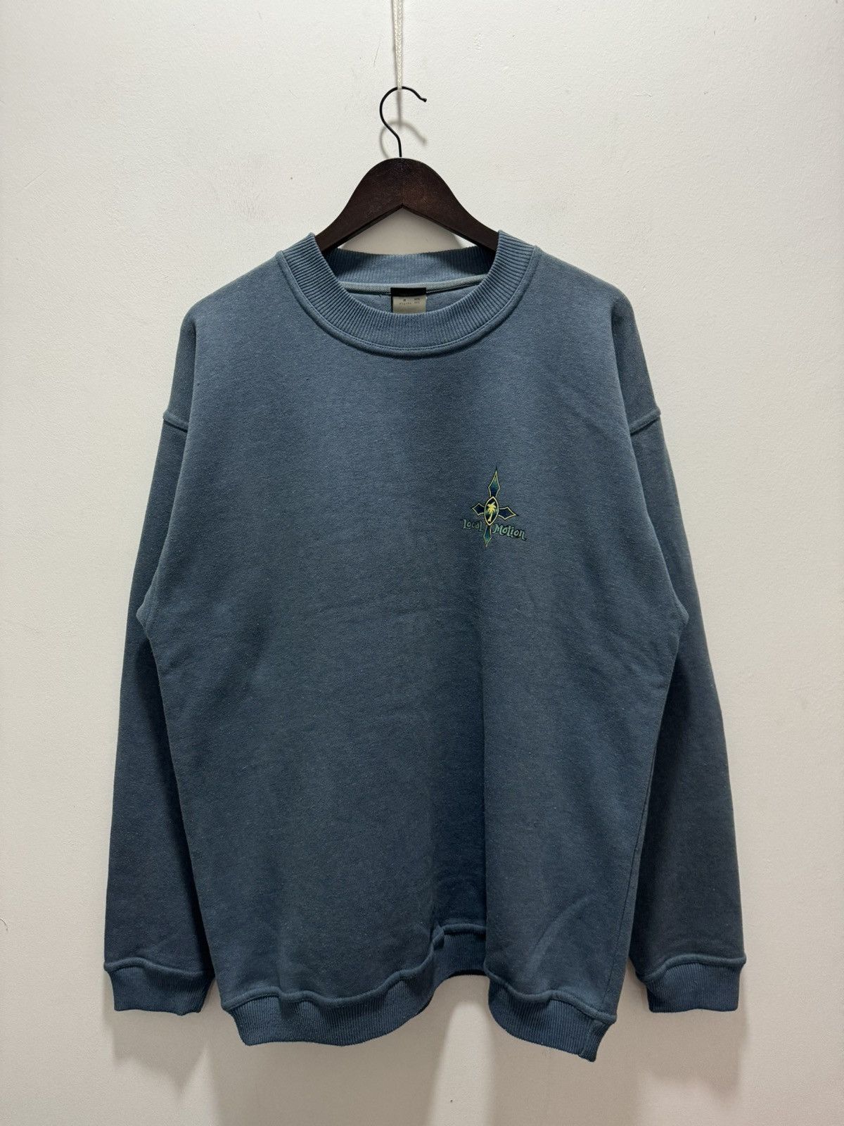 Vintage VINTAGE HAWAIIAN SURFBOARDS LOCAL MOTION BIG LOGO SWEATSHIRT Size US L / EU 52-54 / 3 - 7 Thumbnail