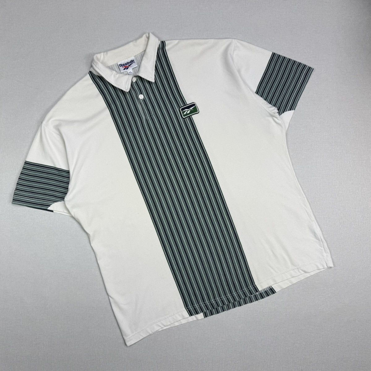 Reebok × Vintage Men’s Vintage Reebok Retro 90’ Polo T-Shirt size XL Size US XL / EU 56 / 4 - 1 Thumbnail